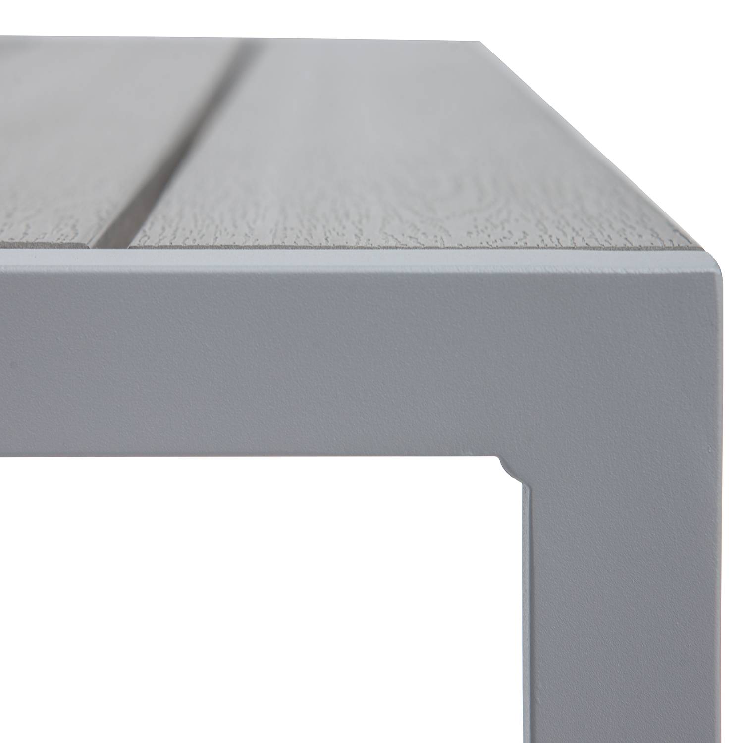 Essgruppe KUDO XIV (3-teilig) - Polywood / Aluminium