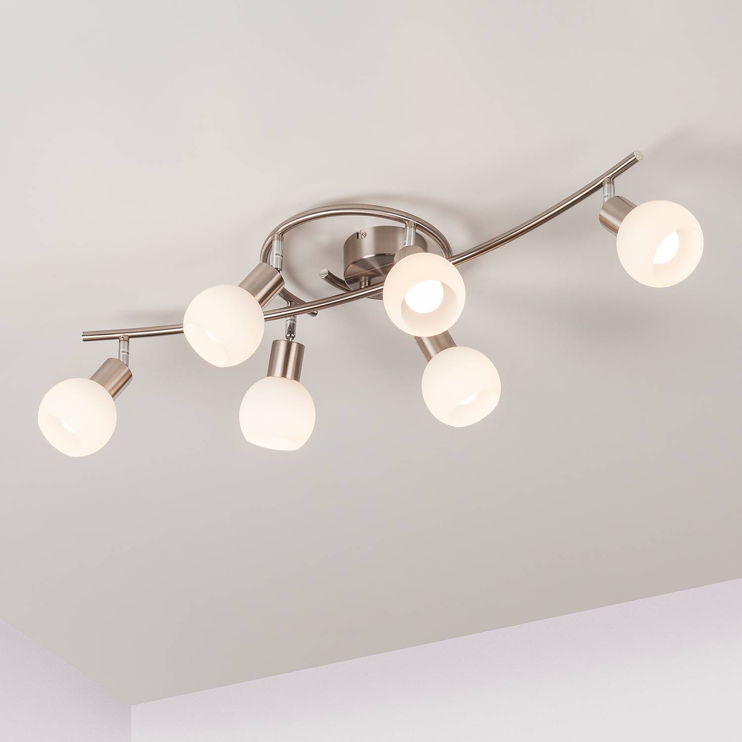 LED-Deckenleuchte LOXY - Einrichtungsbeispiel