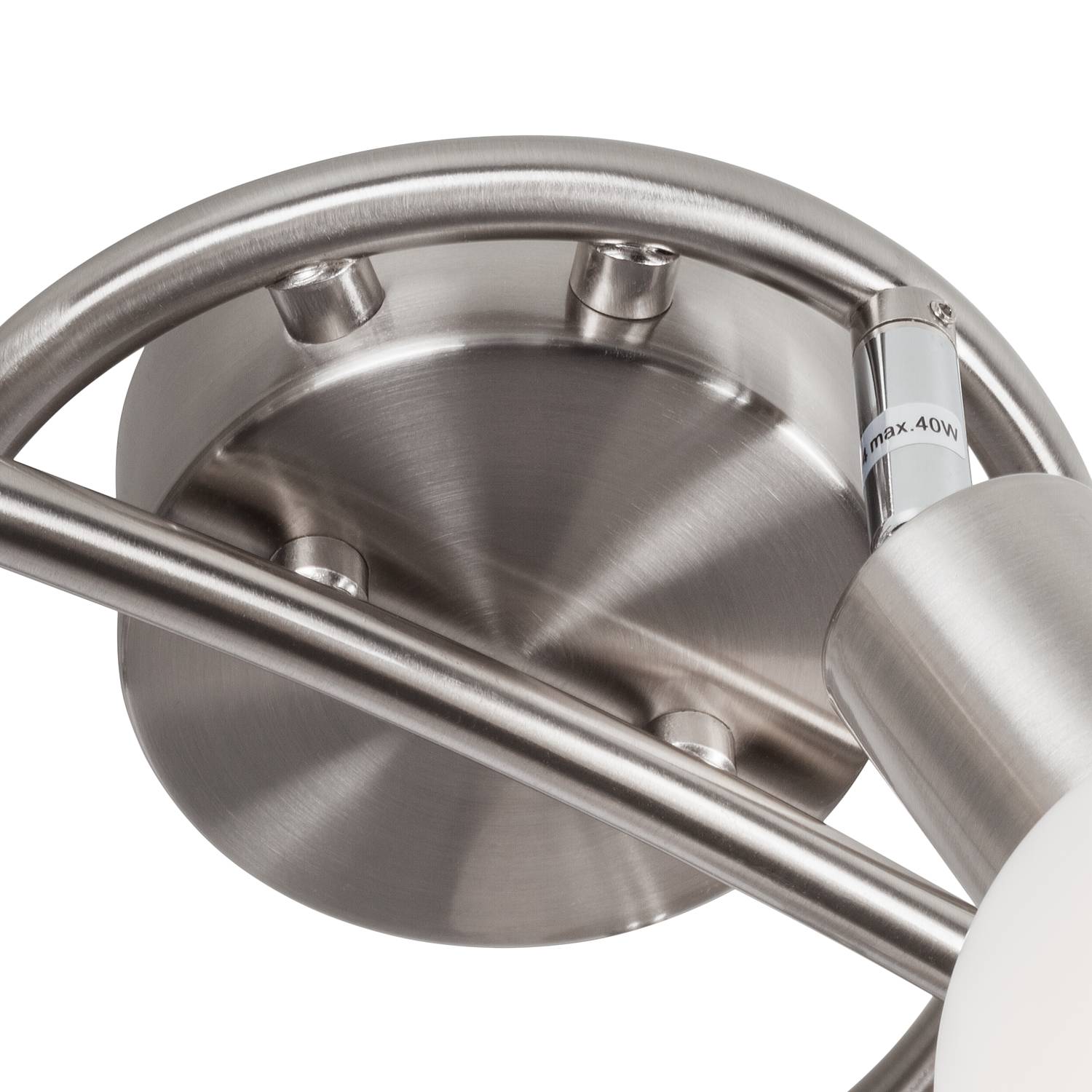 LED-Deckenleuchte LOXY - Metall / Glas