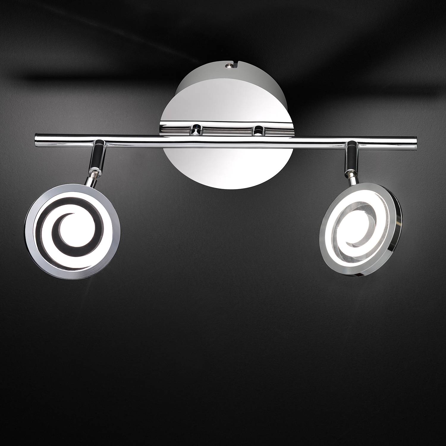 home24 LED-Deckenleuchte Morris II