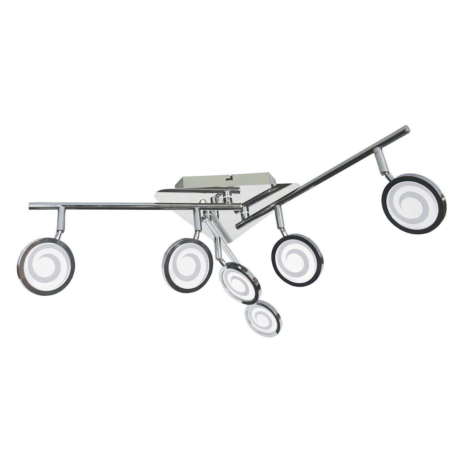 home24 LED-Deckenleuchte Morris III