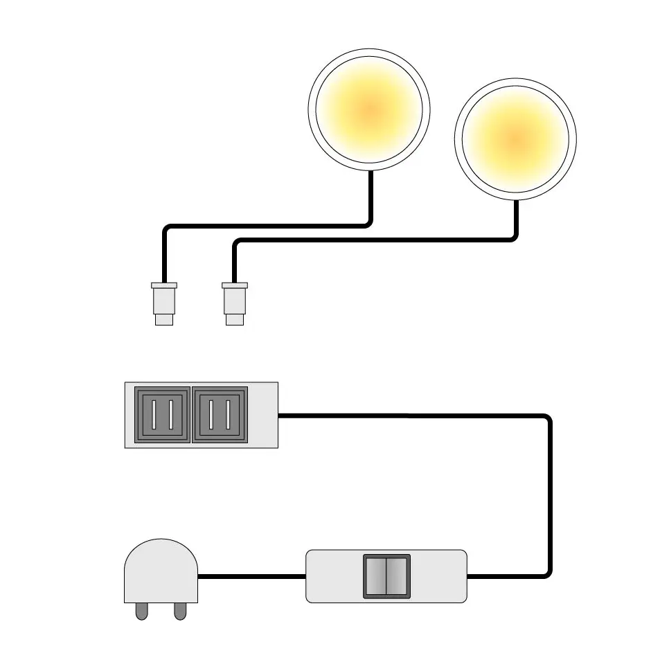 Floriano LED-Unterbauspot