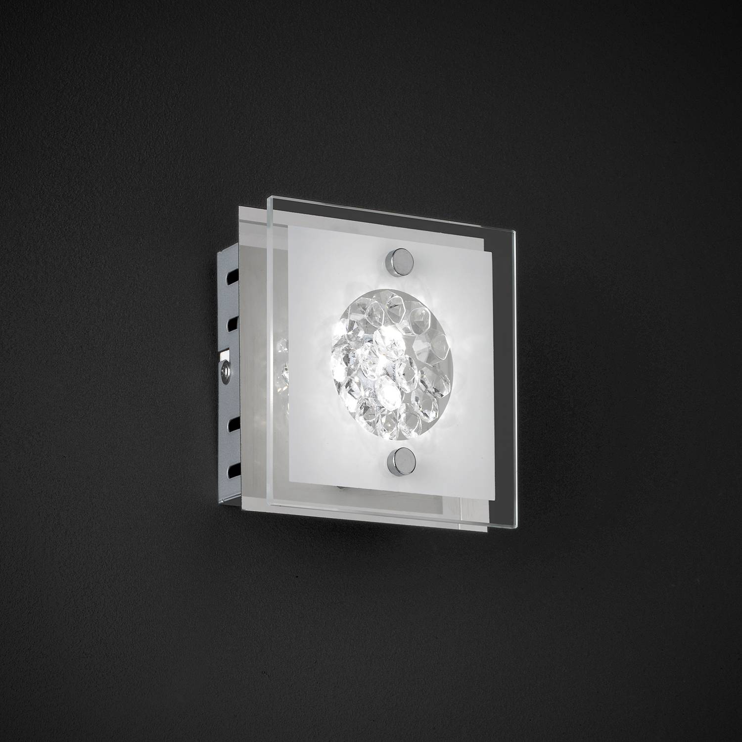 home24 LED-Wandleuchte Reims