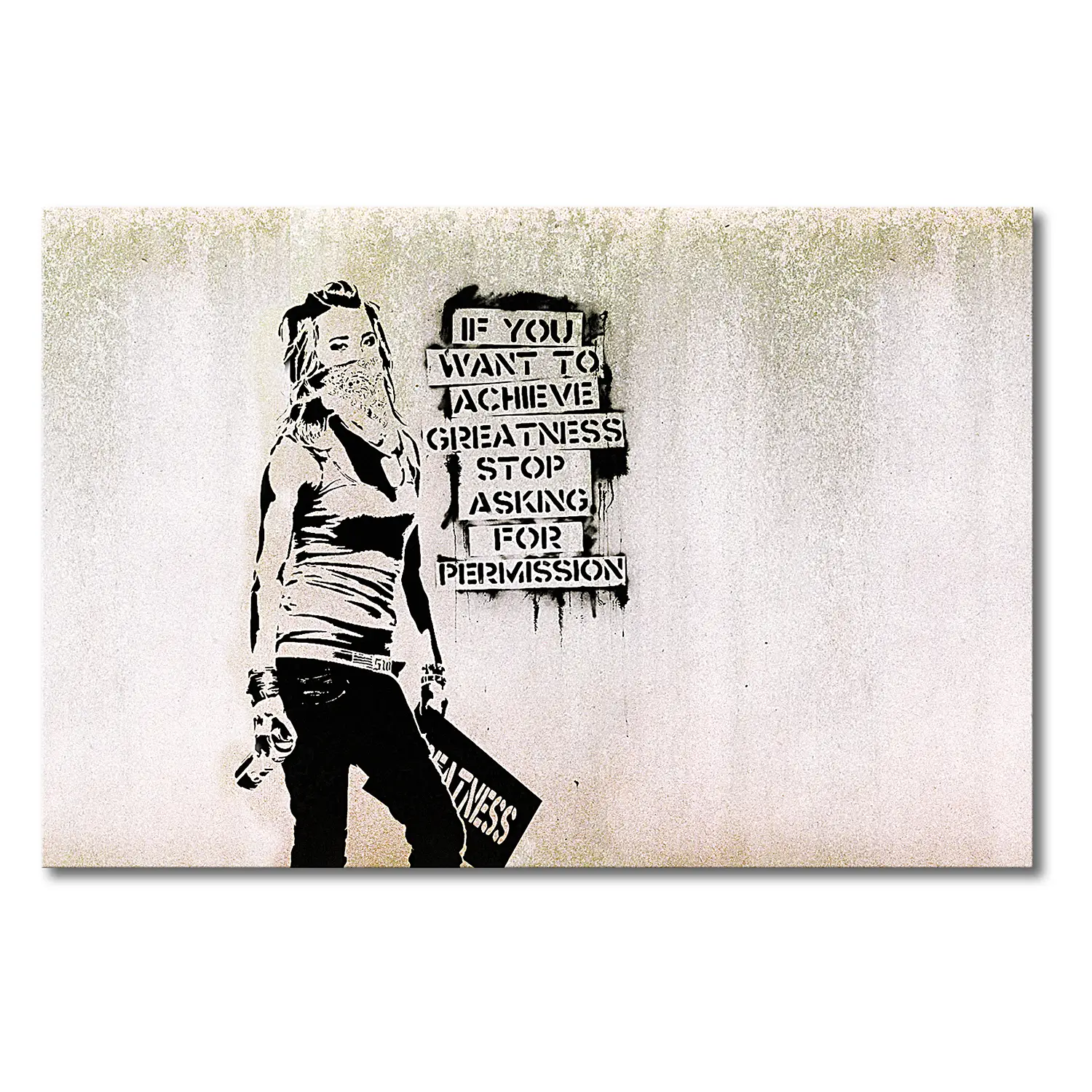 Banksy No.7 Leinwandbild