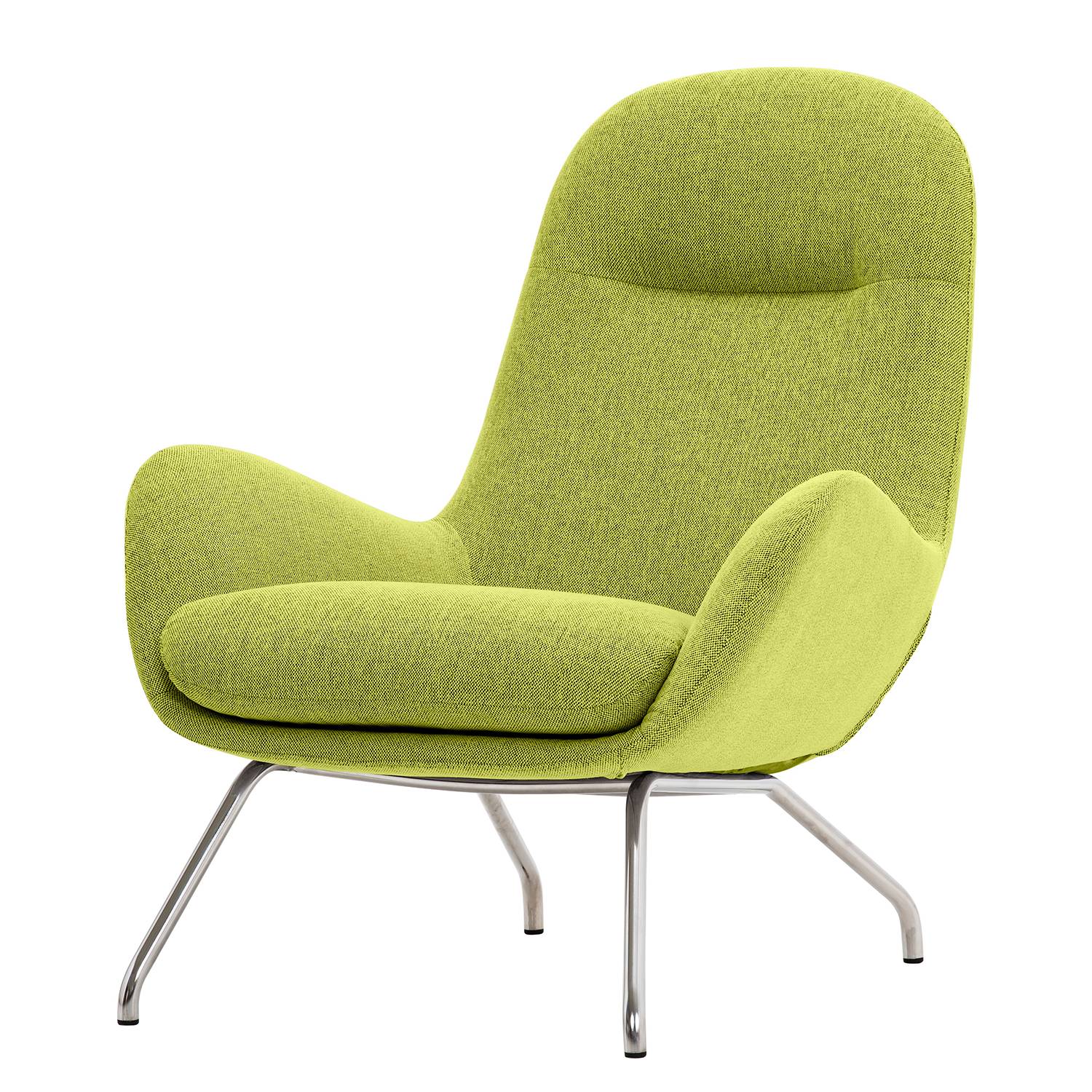 goedkoop Loungefauteuil Lannister geweven stof Stof Anda II Groen Studio Copenhagen