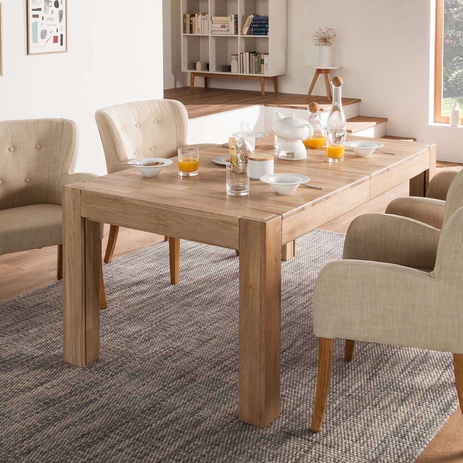 Massieve Eettafel Kimwood Ii Uitschuifb Ars Natura ars natura kopen in de aanbieding Massieve Eettafel Kimwood Ii Uitschuifb Ars Natura ars natura kopen in de aanbieding