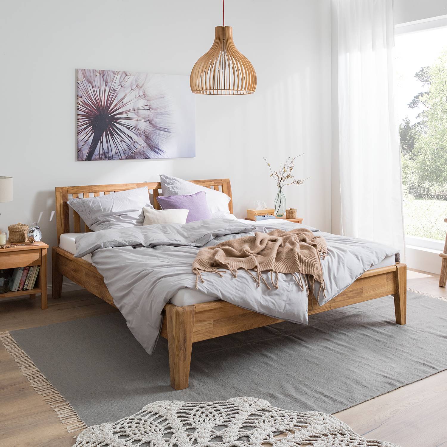 Lit en bois massif LayaWOOD