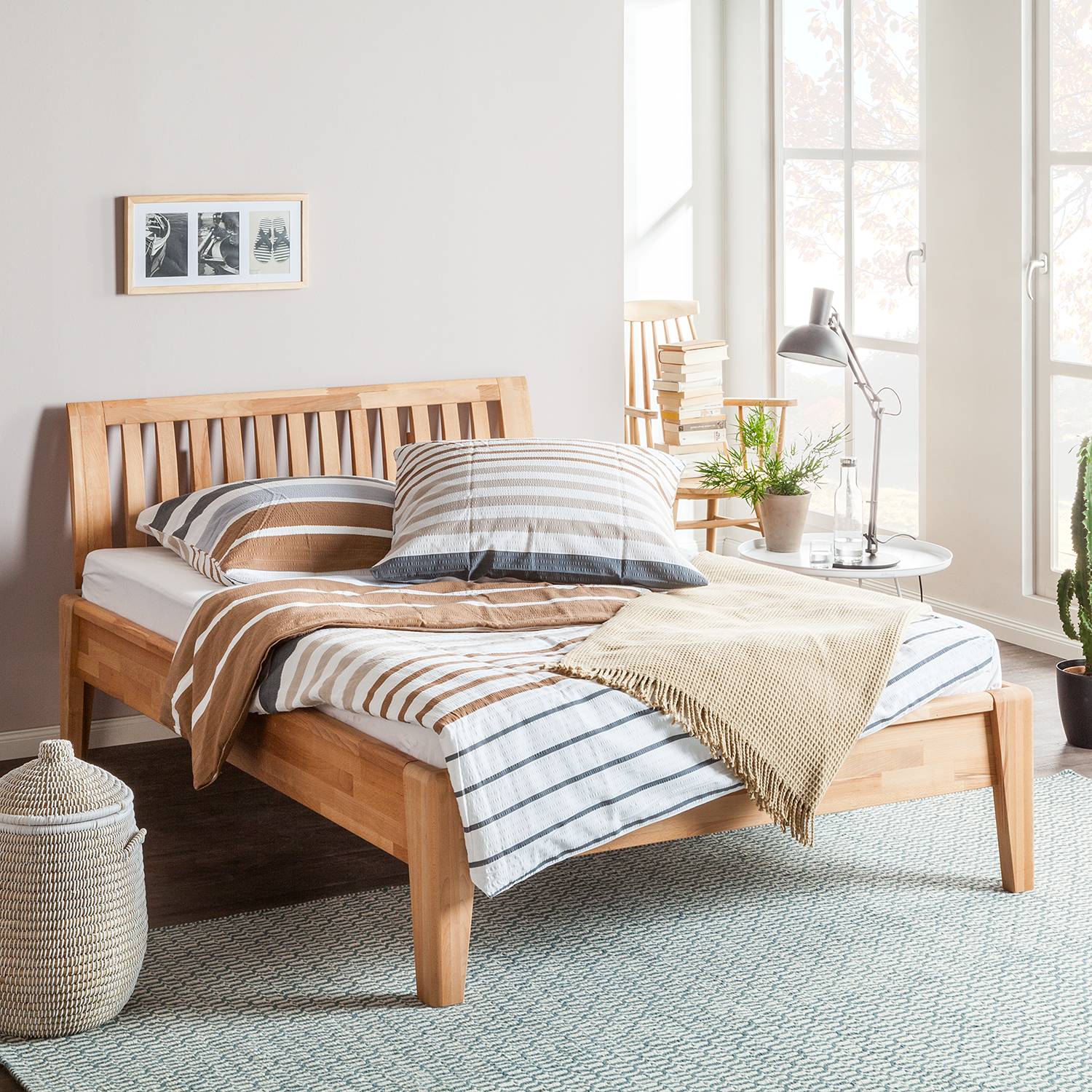 Home24 Massief houten bed LayaWOOD, Ars Natura