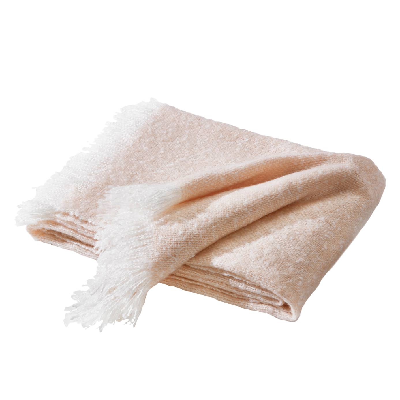Plaid structures senses polyacryl pastellapricot 4707800