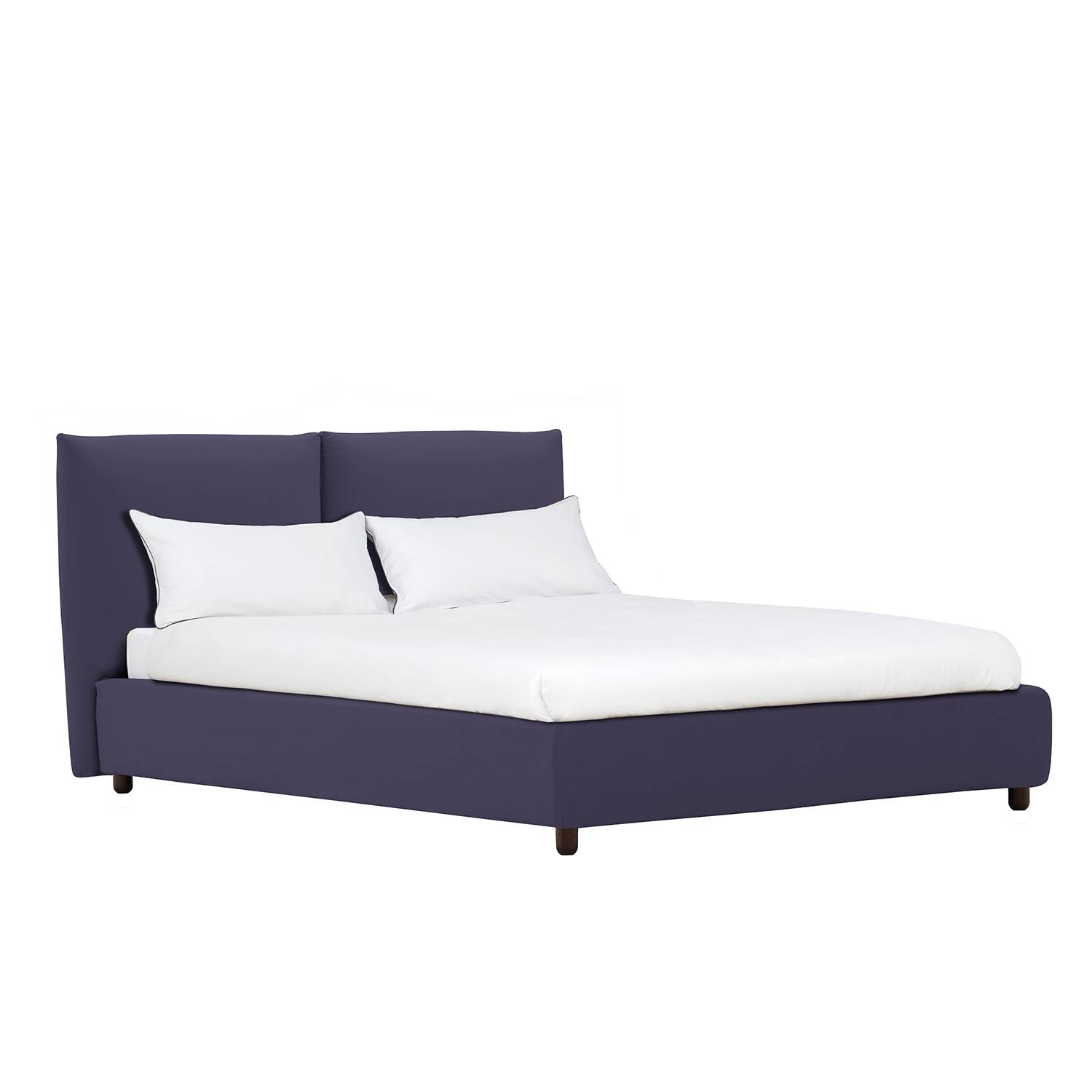 goedkoop Gestoffeerd bed Olsborg 160 x 200cm Stof Linea Paars Studio Copenhagen