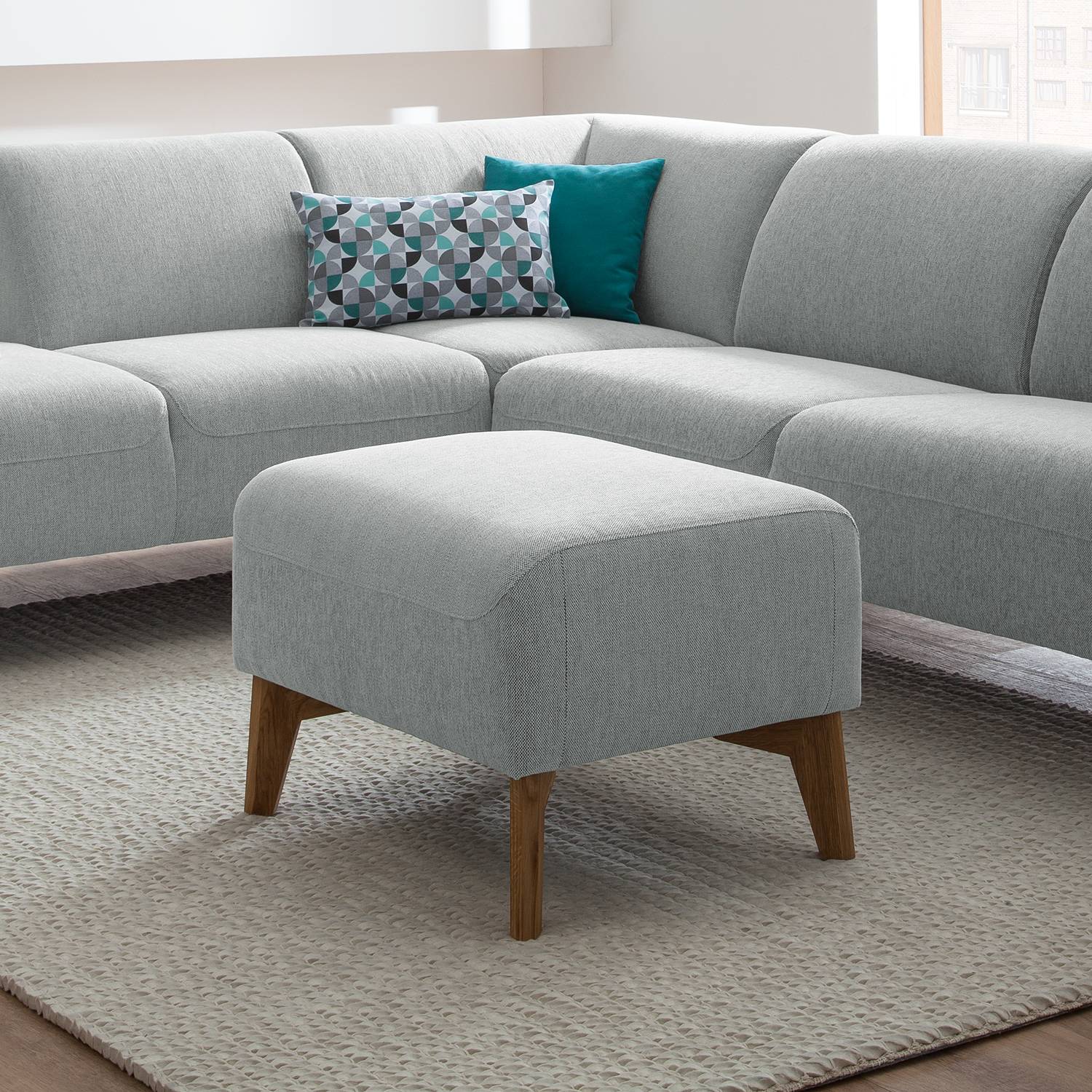 Gestoffeerde Hocker Bora Ii Geweven Stof Studio Copenhagen studio copenhagen kopen in de aanbieding Gestoffeerde Hocker Bora Ii Geweven Stof Studio Copenhagen studio copenhagen kopen in de aanbieding