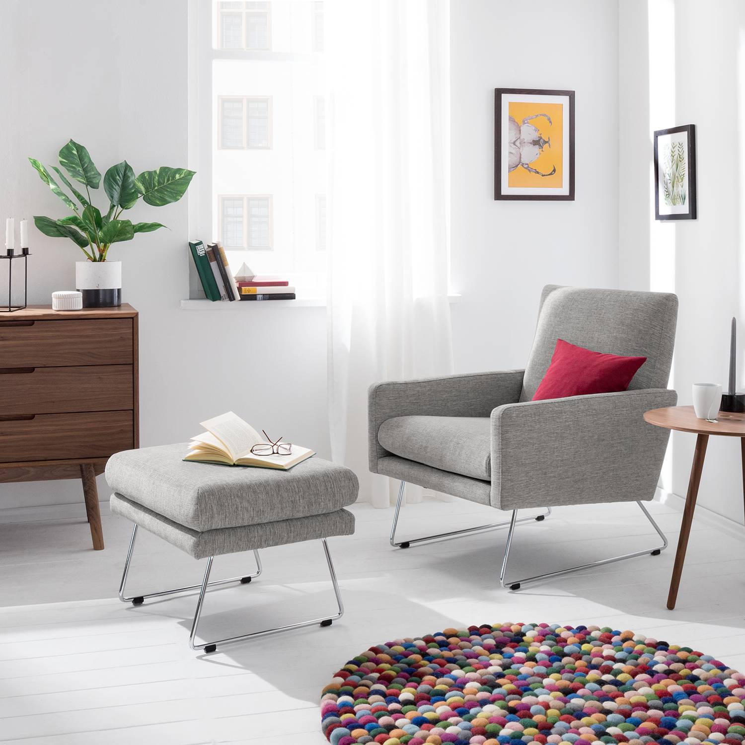 Pouf repose-pieds Maximus