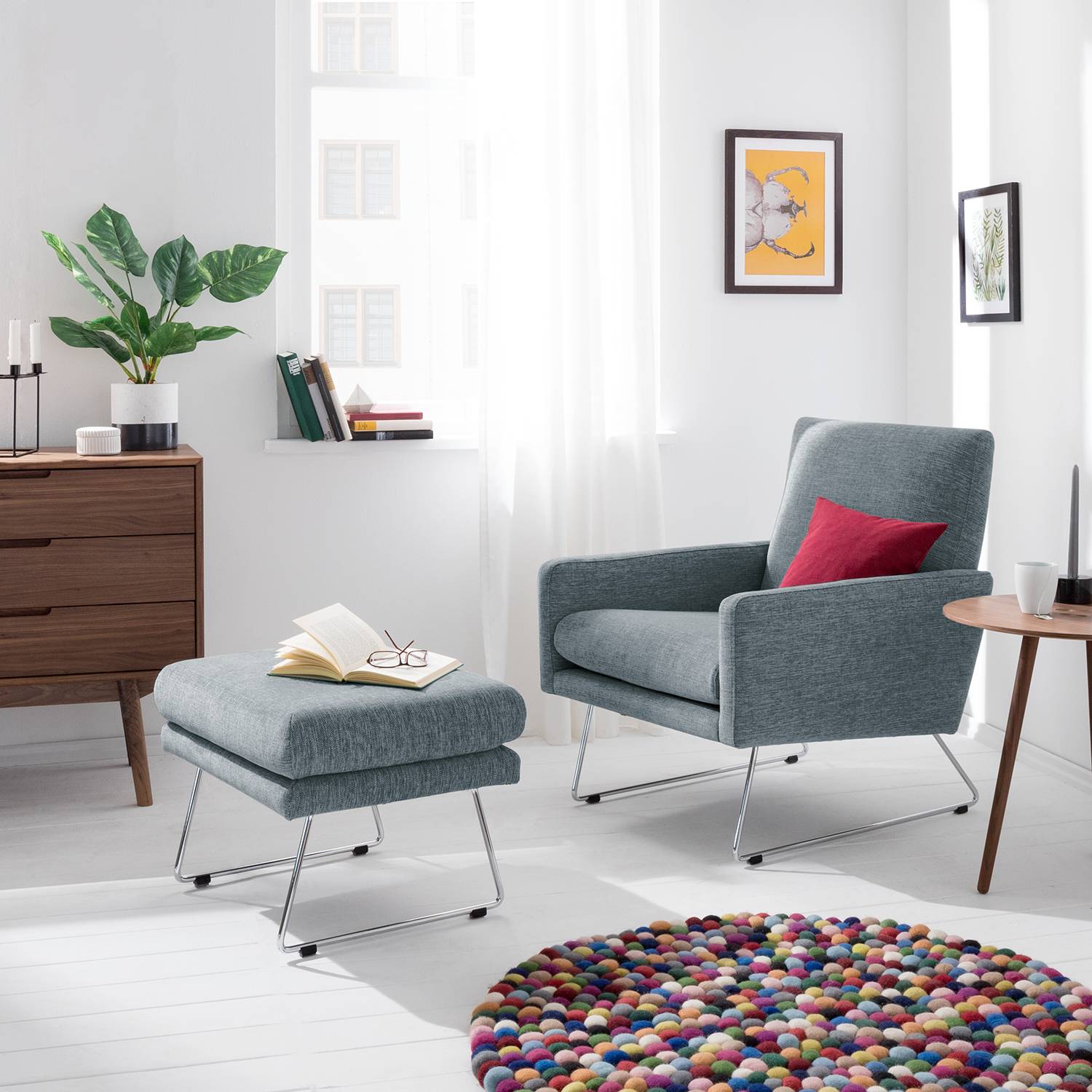 Pouf repose-pieds Maximus