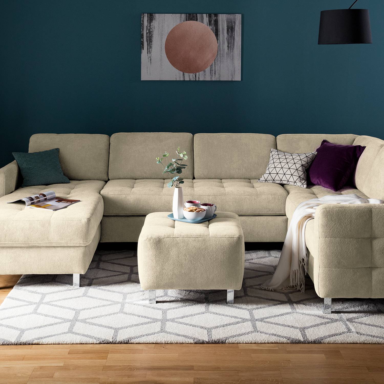 Pouf repose-pieds Tanete