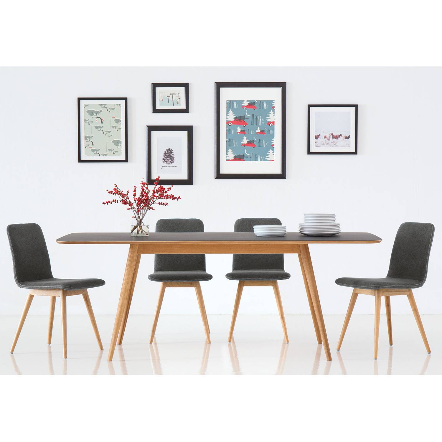 home24 Polsterstuhl Loca (2er-Set)