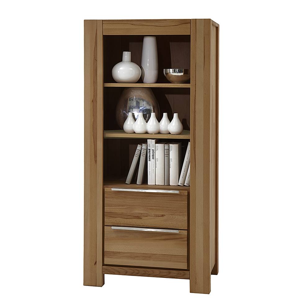 home24 Ars Natura Regal Pia Massivholz Wildeiche 66x140x45 cm (BxHxT)