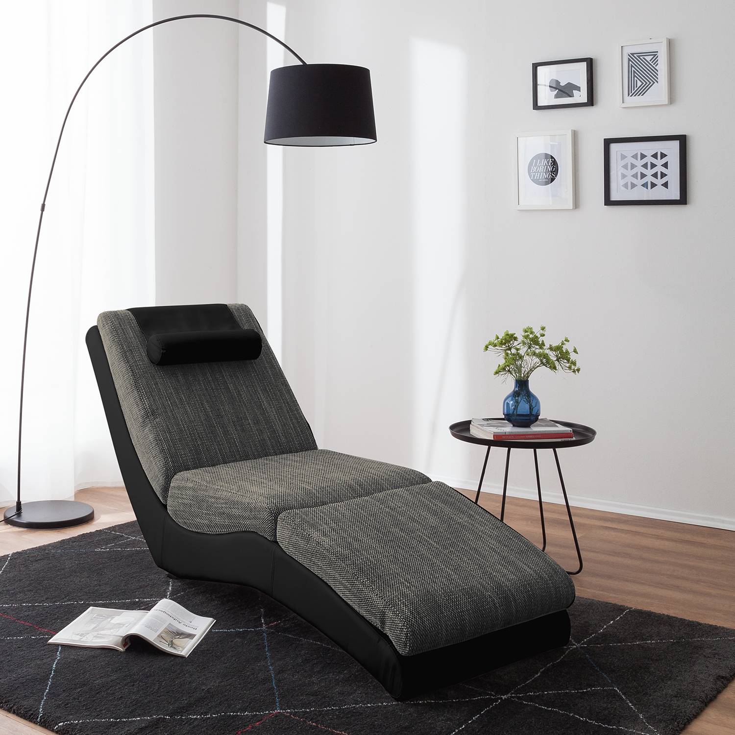 Image of Chaise longue de relaxation Carson 000000001000085097