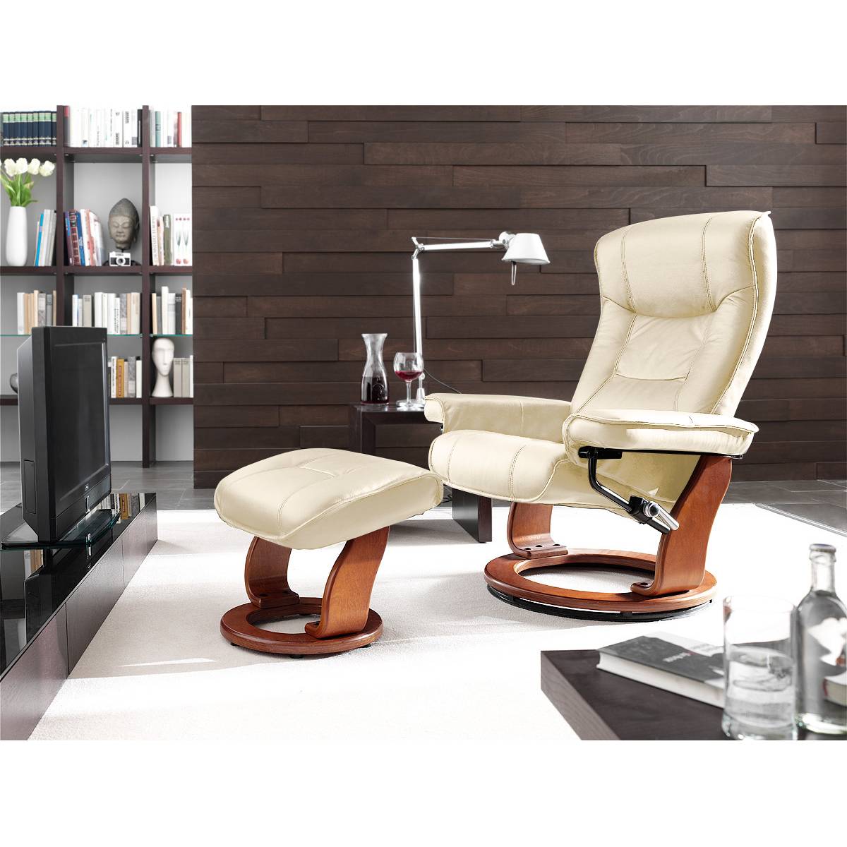 Relaxfauteuil Odenwald Met Hocker Modoform modoform kopen in de aanbieding Relaxfauteuil Odenwald Met Hocker Modoform modoform kopen in de aanbieding