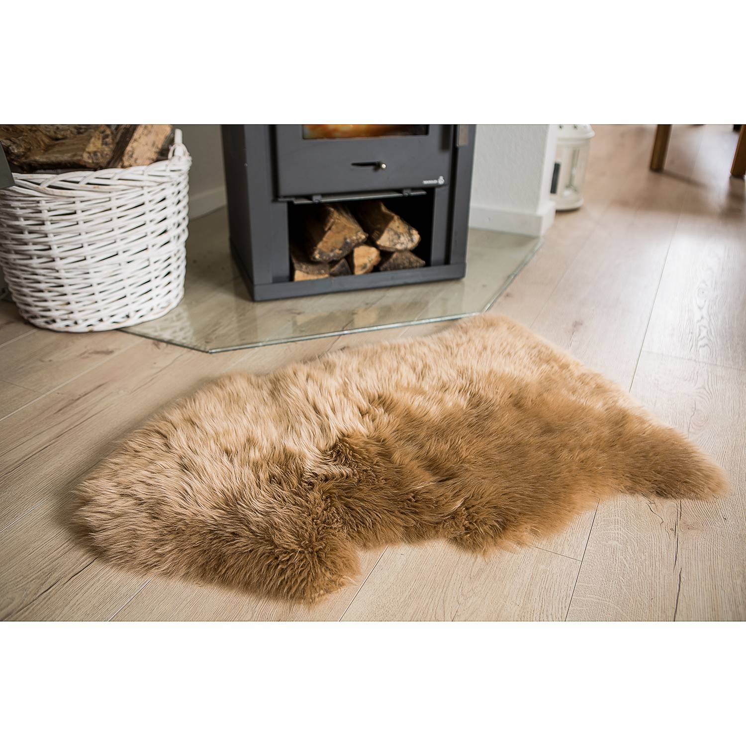 Schaffell i cognac 4810448