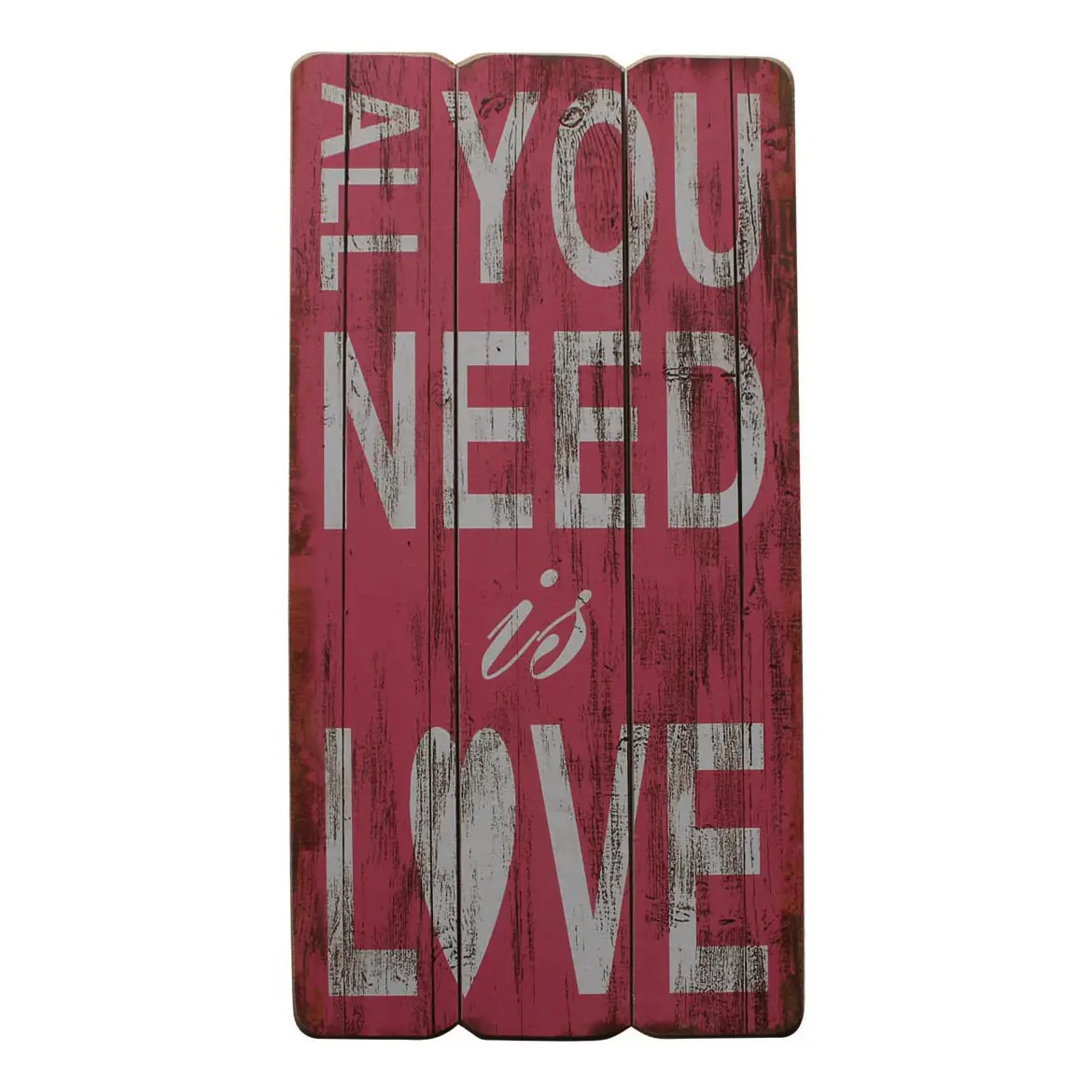 Schild Need Love | Wandschilder