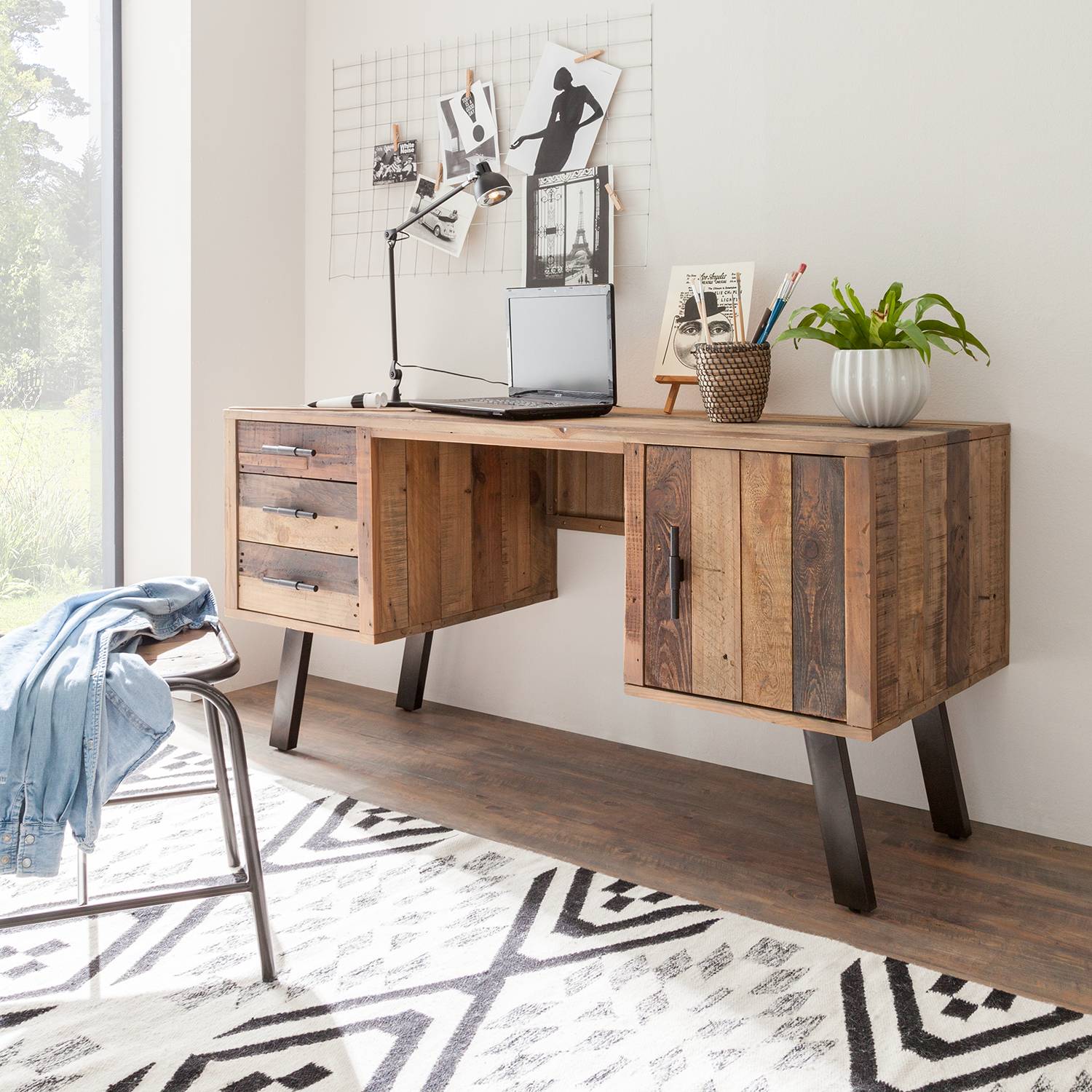 home24 Schreibtisch Tamati
