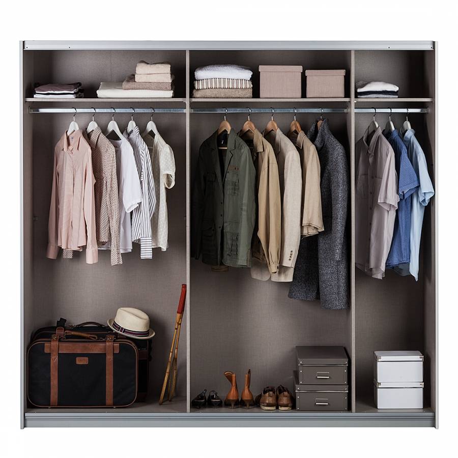 Armoire A Portes Coulissantes Quadra Ii Home24 Fr