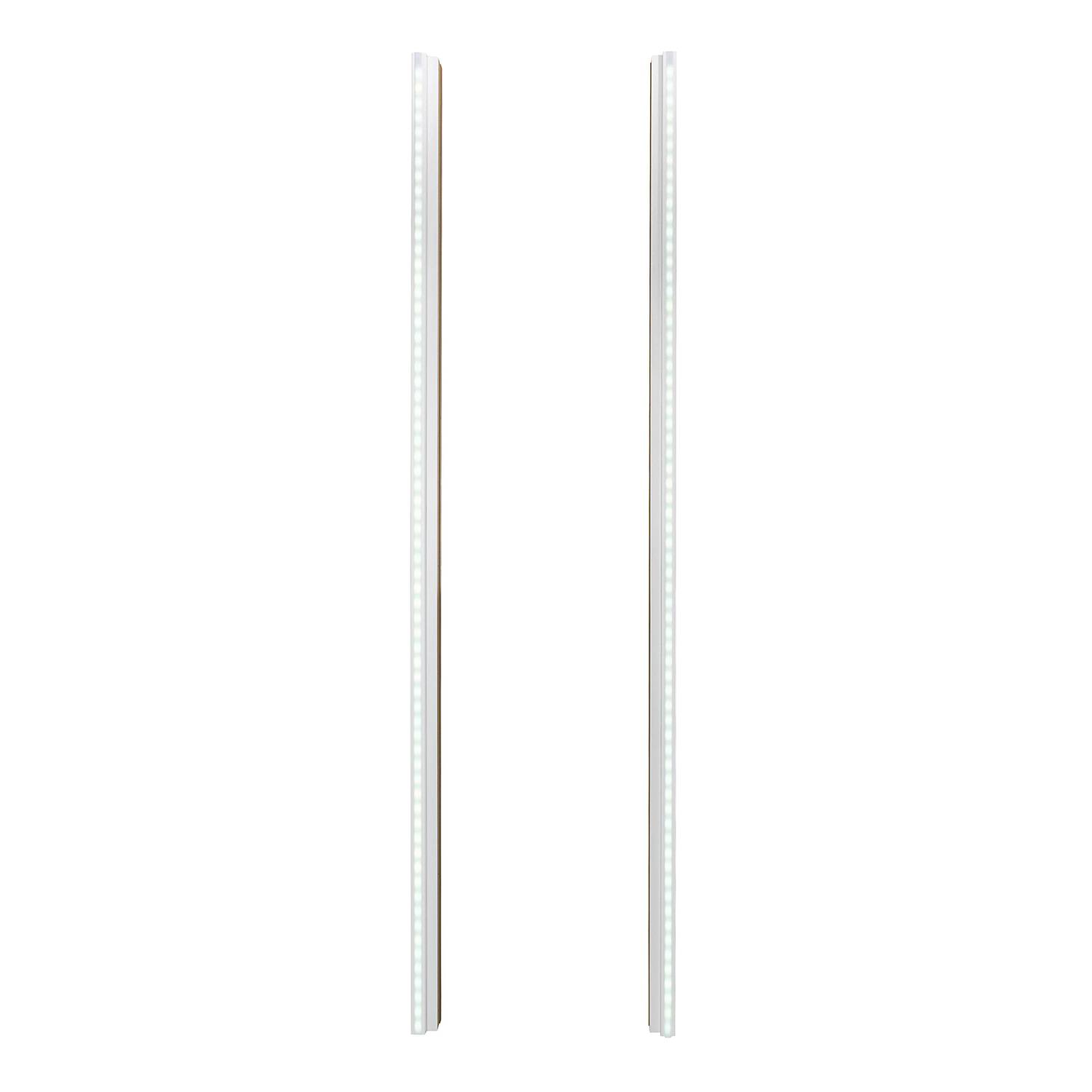 goedkoop energie A+ Randverlichting voor draaideurkast Alpinewit 236cm Skop