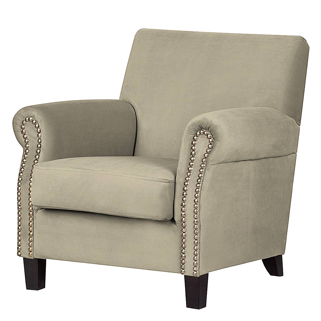 goedkoop Fauteuil Bardi taupekleurige microvezel Jack and Alice