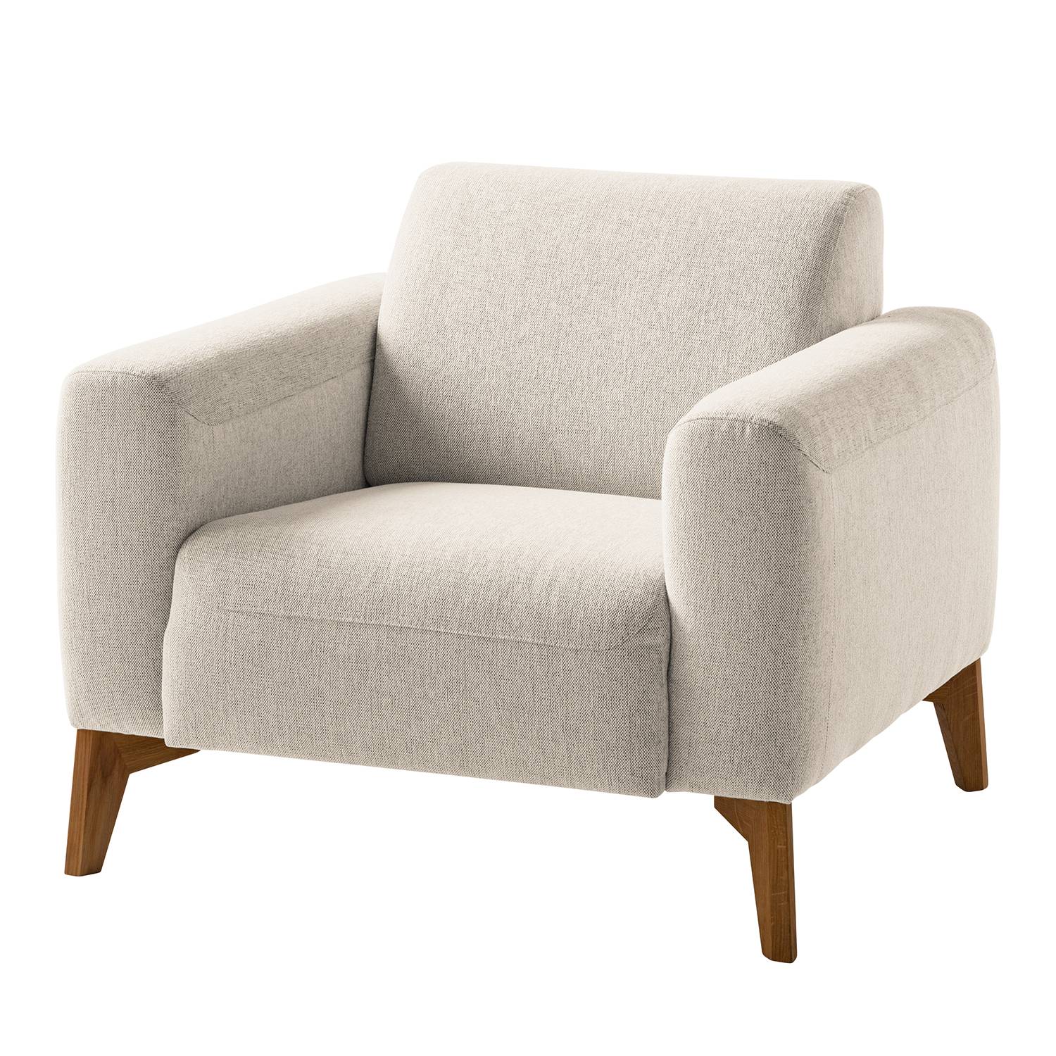 goedkoop Fauteuil Bora II geweven stof Stof Saia Beige Studio Copenhagen