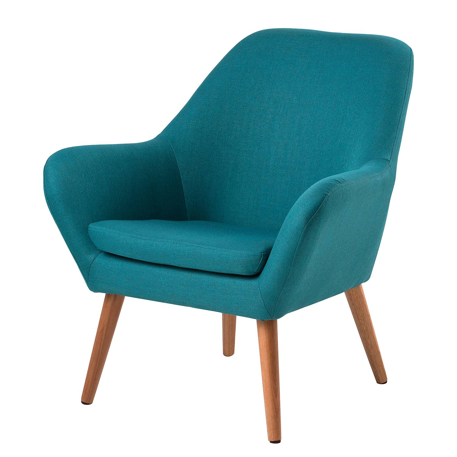 Sessel Jenks Webstoff - Petrol - Norrwood