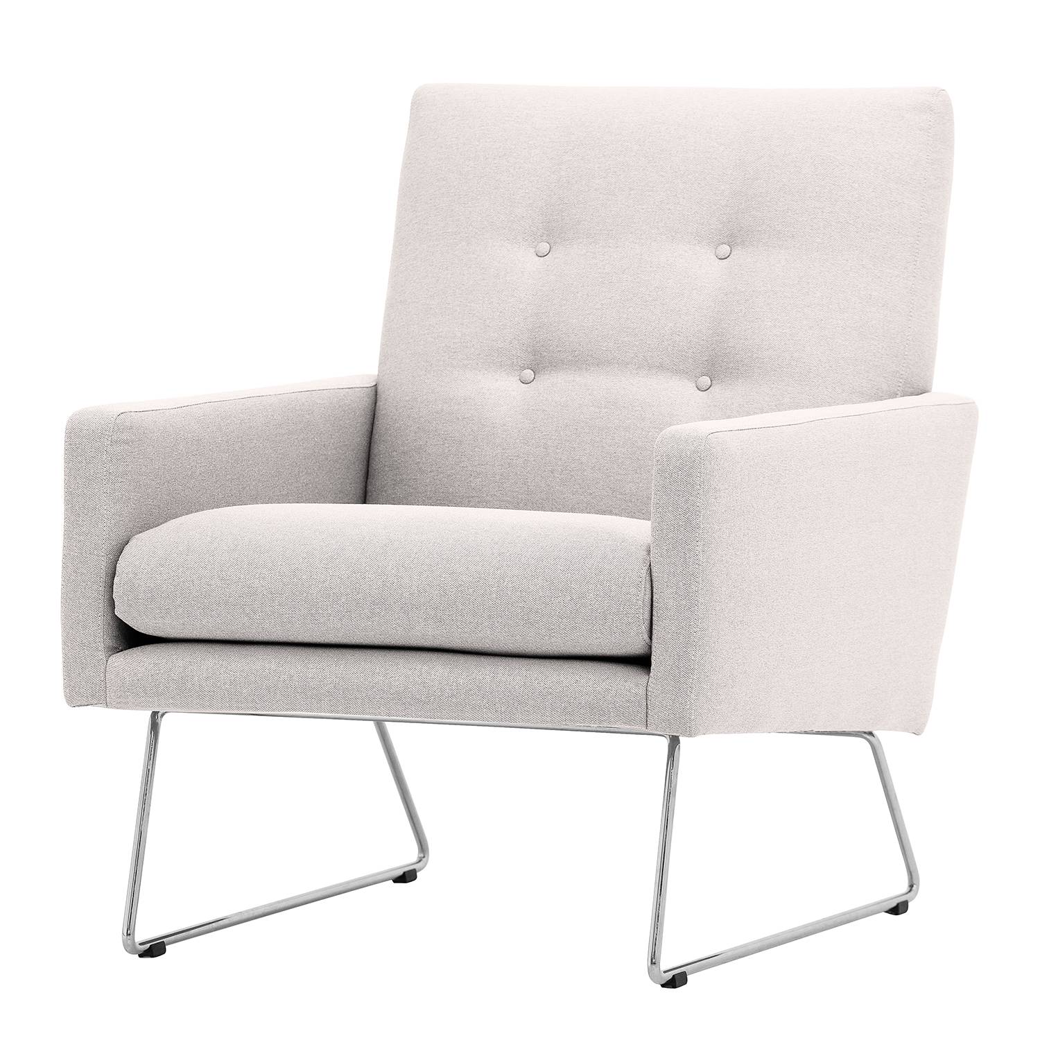 goedkoop Fauteuil Maximus geweven stof Stof Floreana Beige Studio Copenhagen