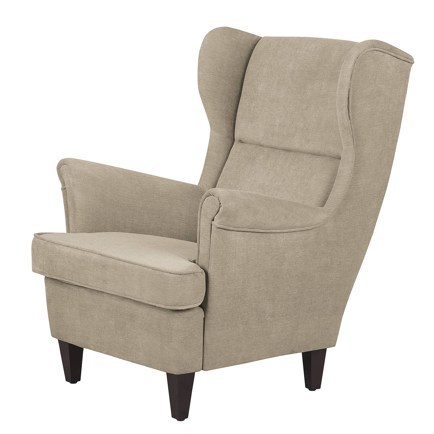 goedkoop Fauteuil Roma microvezel Cappuccinokleurig Morteens