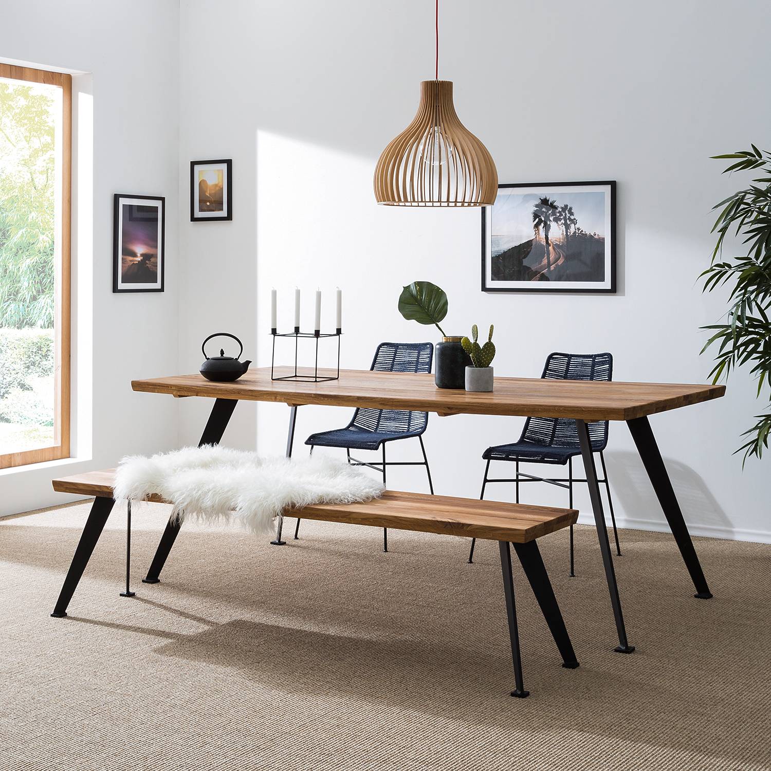 Zitbank Kuljawood Ars Natura ars natura kopen in de aanbieding