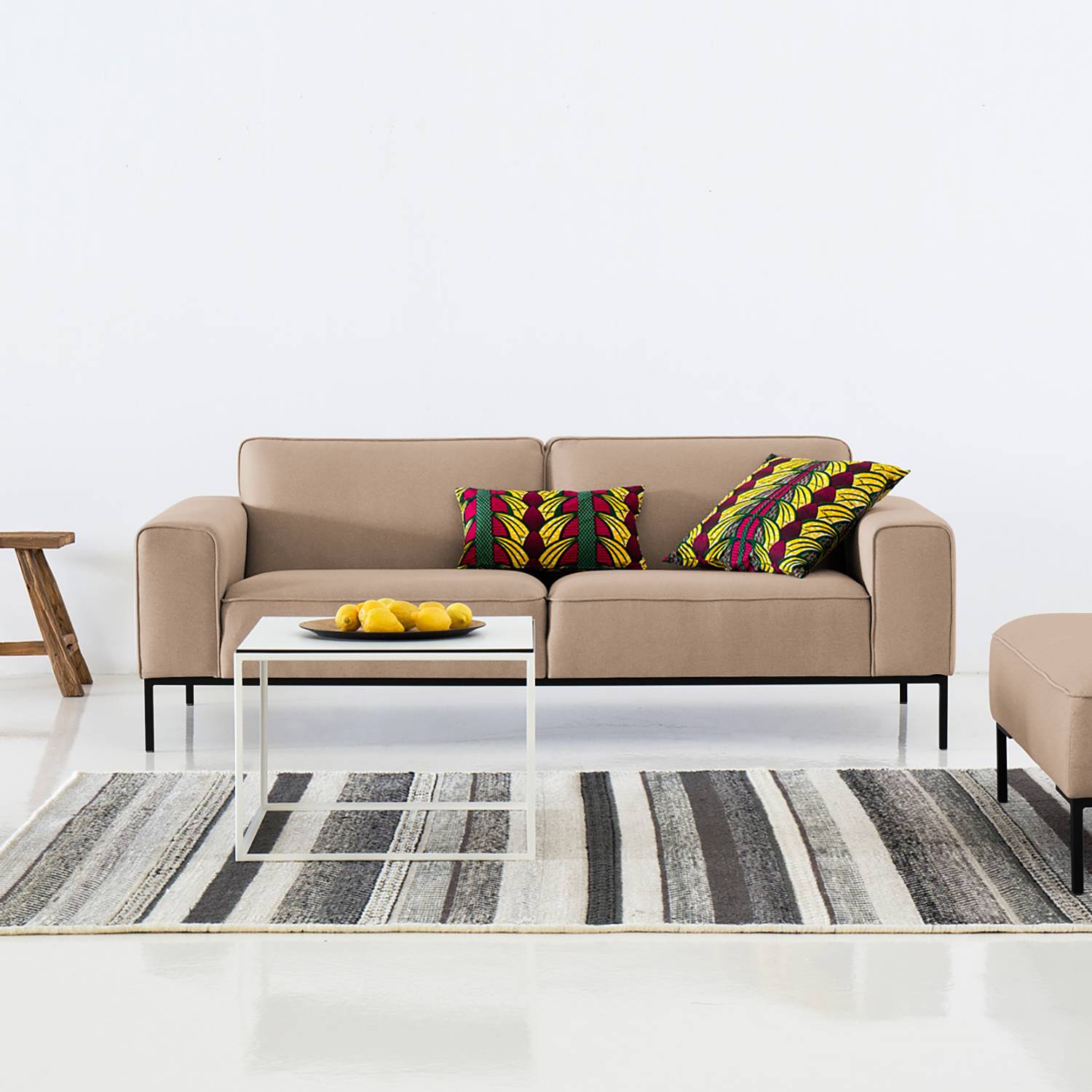 Sofa Ampio (3-Sitzer) Webstoff 