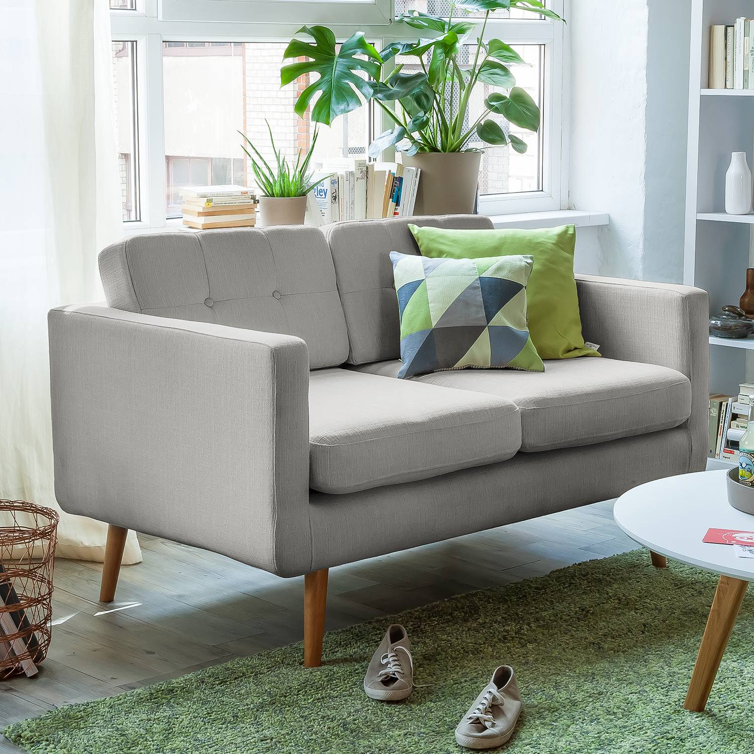 Sofa Croom I (2-Sitzer) Webstoff 