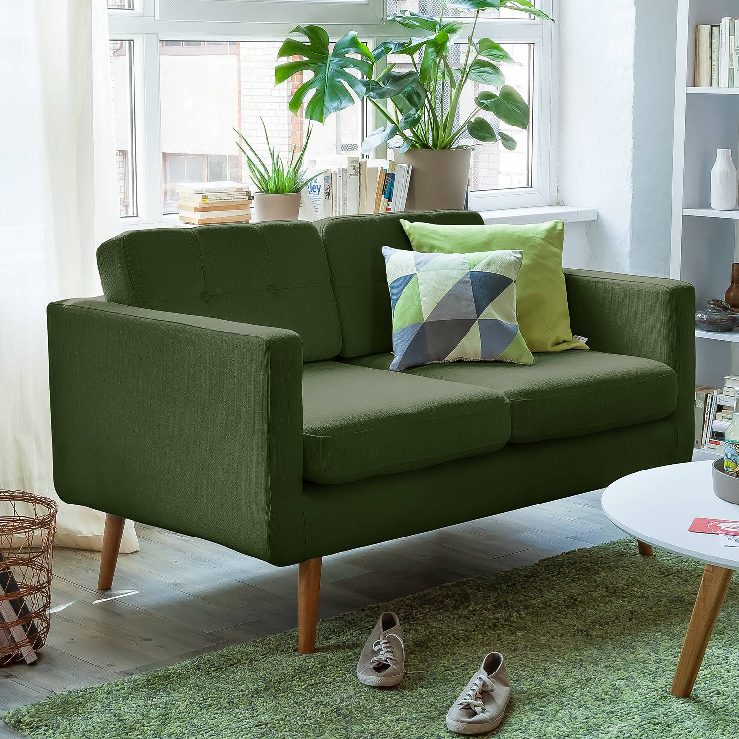 Sofa Croom I (2-Sitzer) Webstoff 