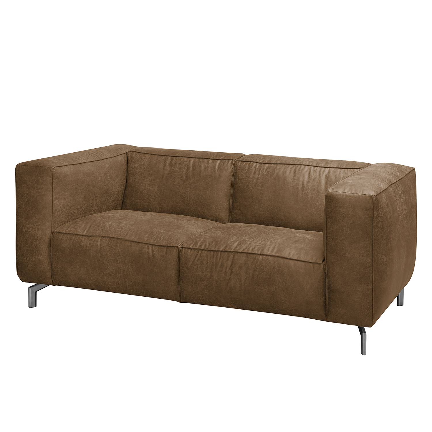 goedkoop Bank Pentre 2zitsbank antieke leerlook Camelkleurig ars manufacti