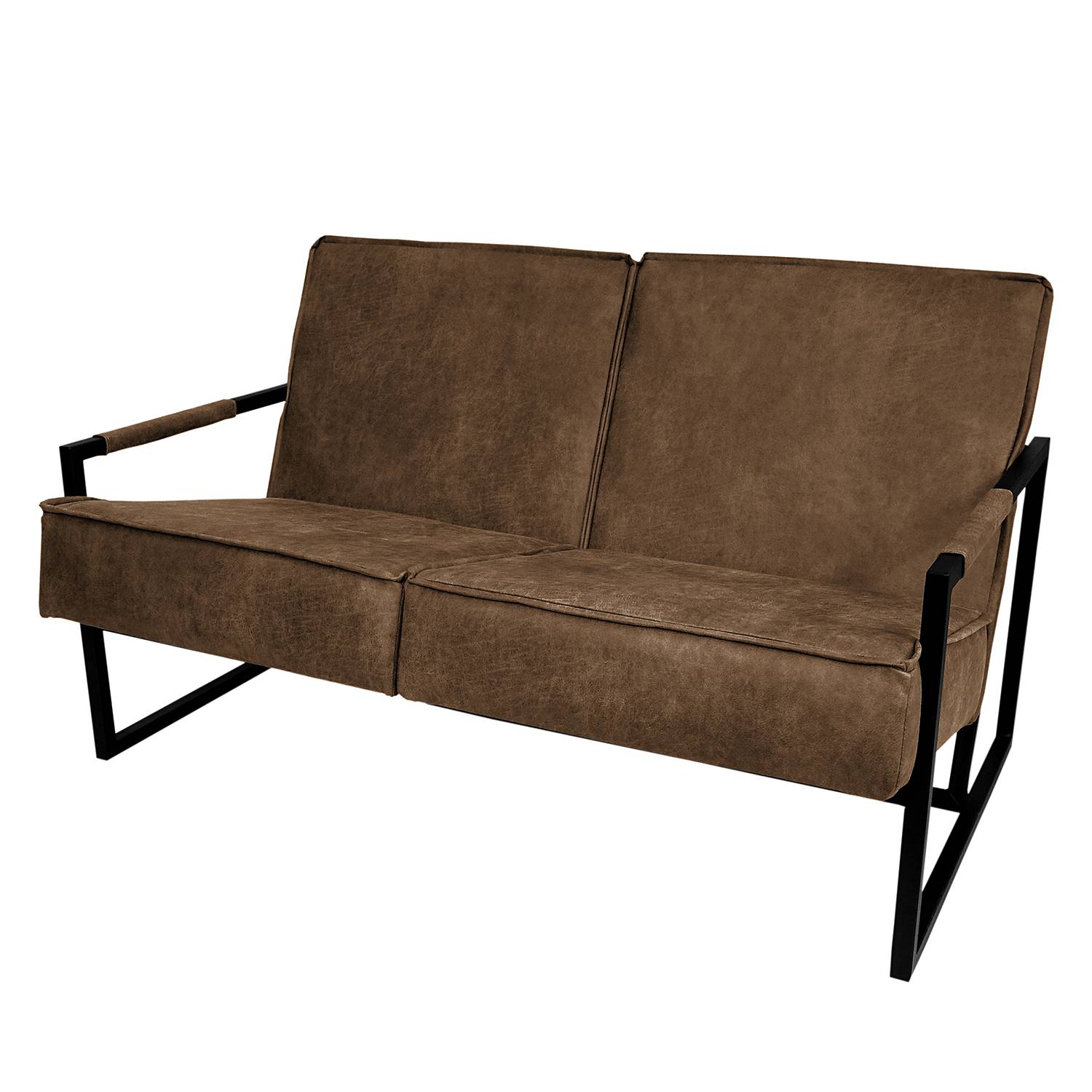 home24 ars manufacti Sofa Rhode 2-Sitzer Cubanit Mischgewebe 125x74x82 cm