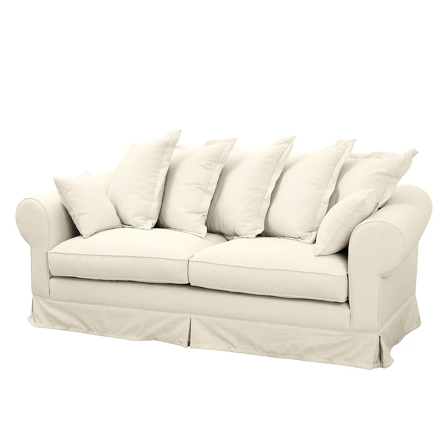 Sofa (3-Sitzer) Webstoff Saltum
