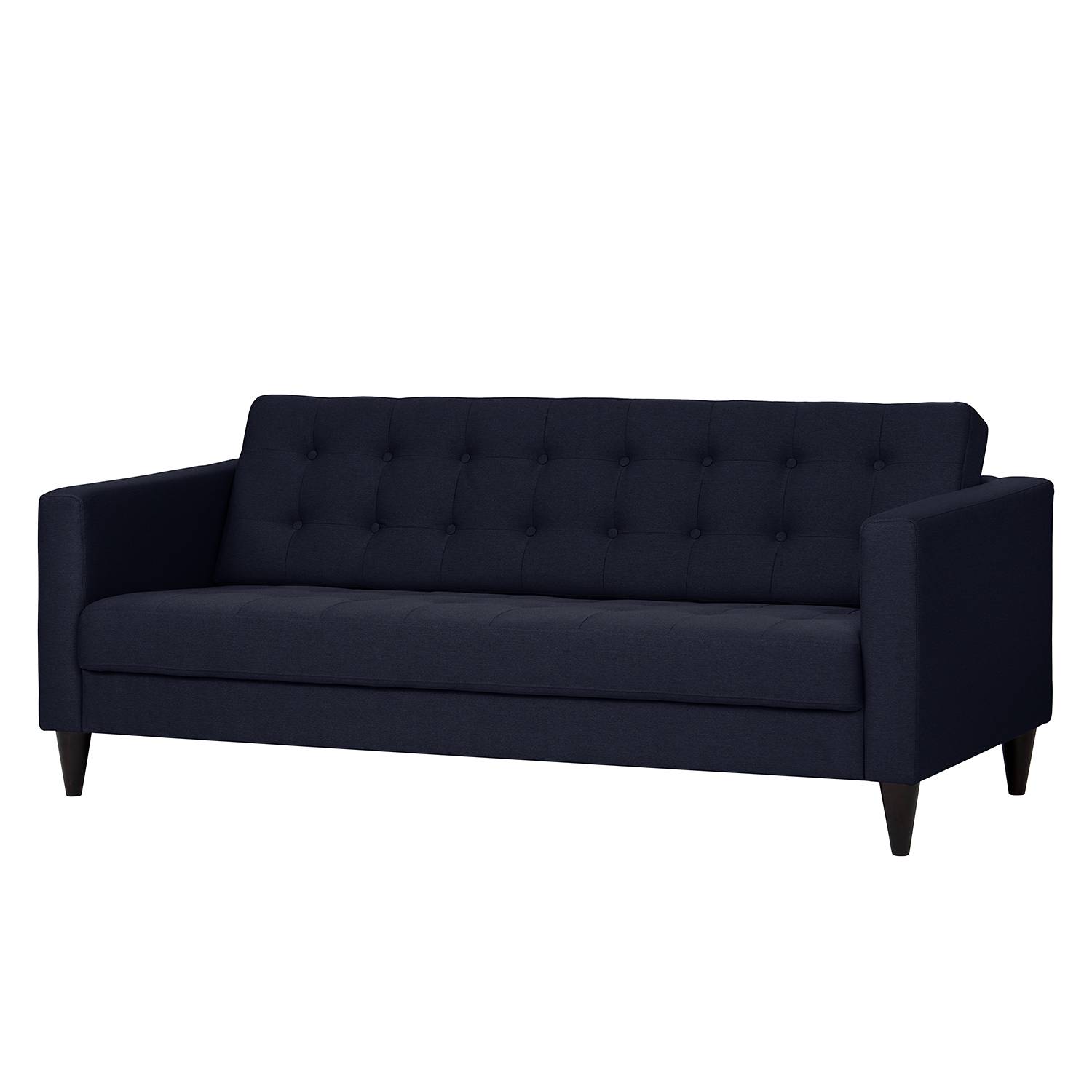 goedkoop Bank Wallace 3zitsbank geweven stof Stof Lotana Blauw Norrwood