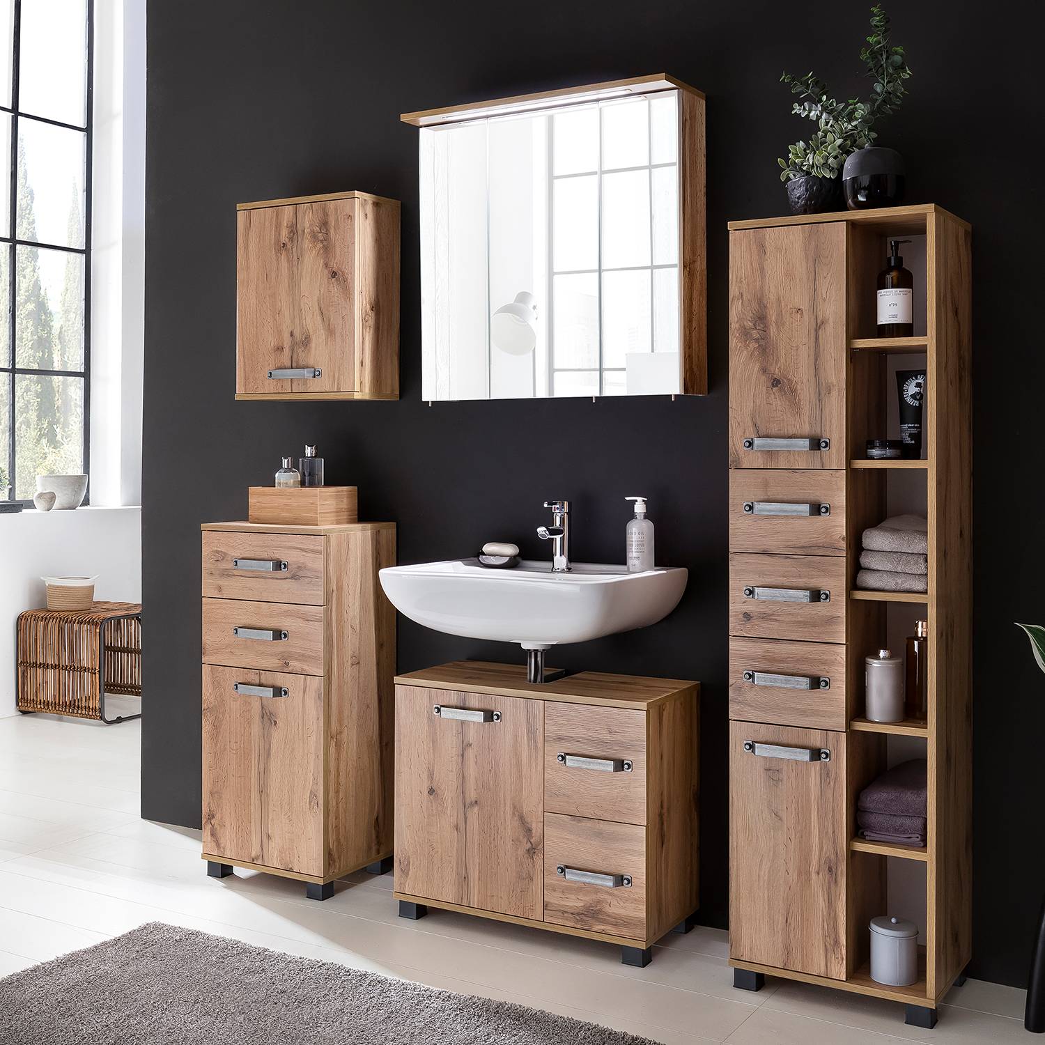 Armoire de toilette Milan (avec éclairag