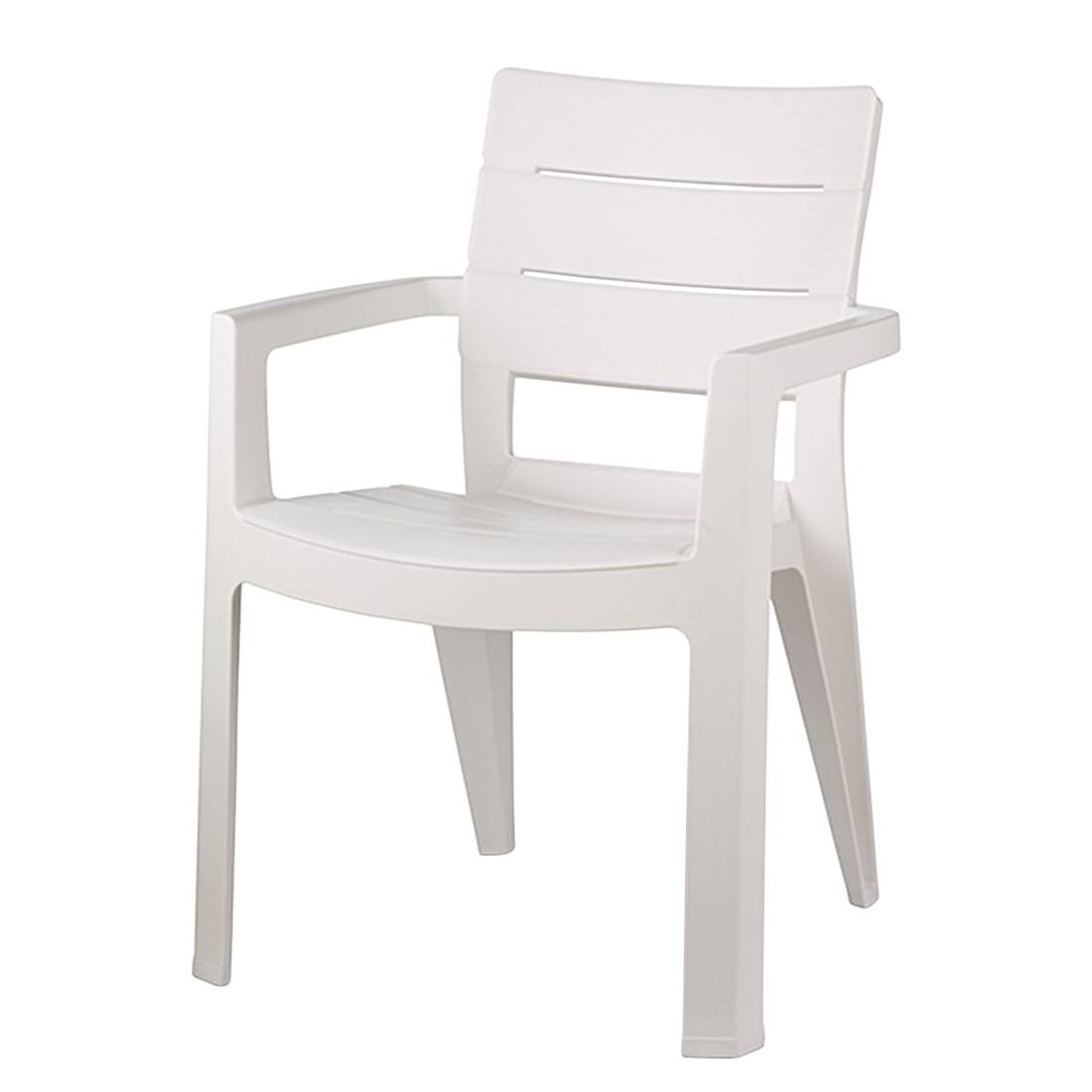 Stapelstuhl Miramar - Kunststoff Weiß, Jardin jetzt kaufen