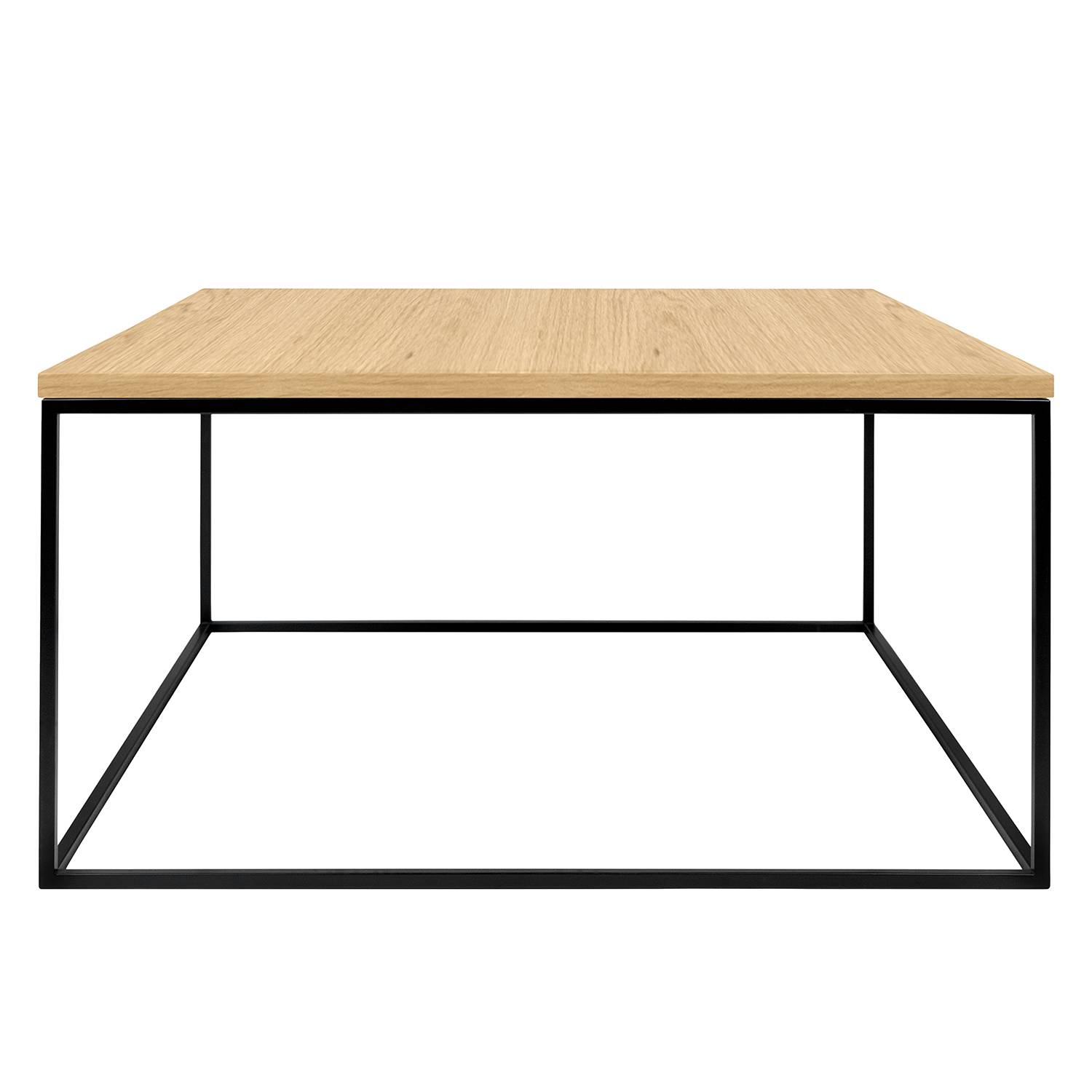 Couchtisch LEVROUX l - Eiche Dekor / Schwarz
