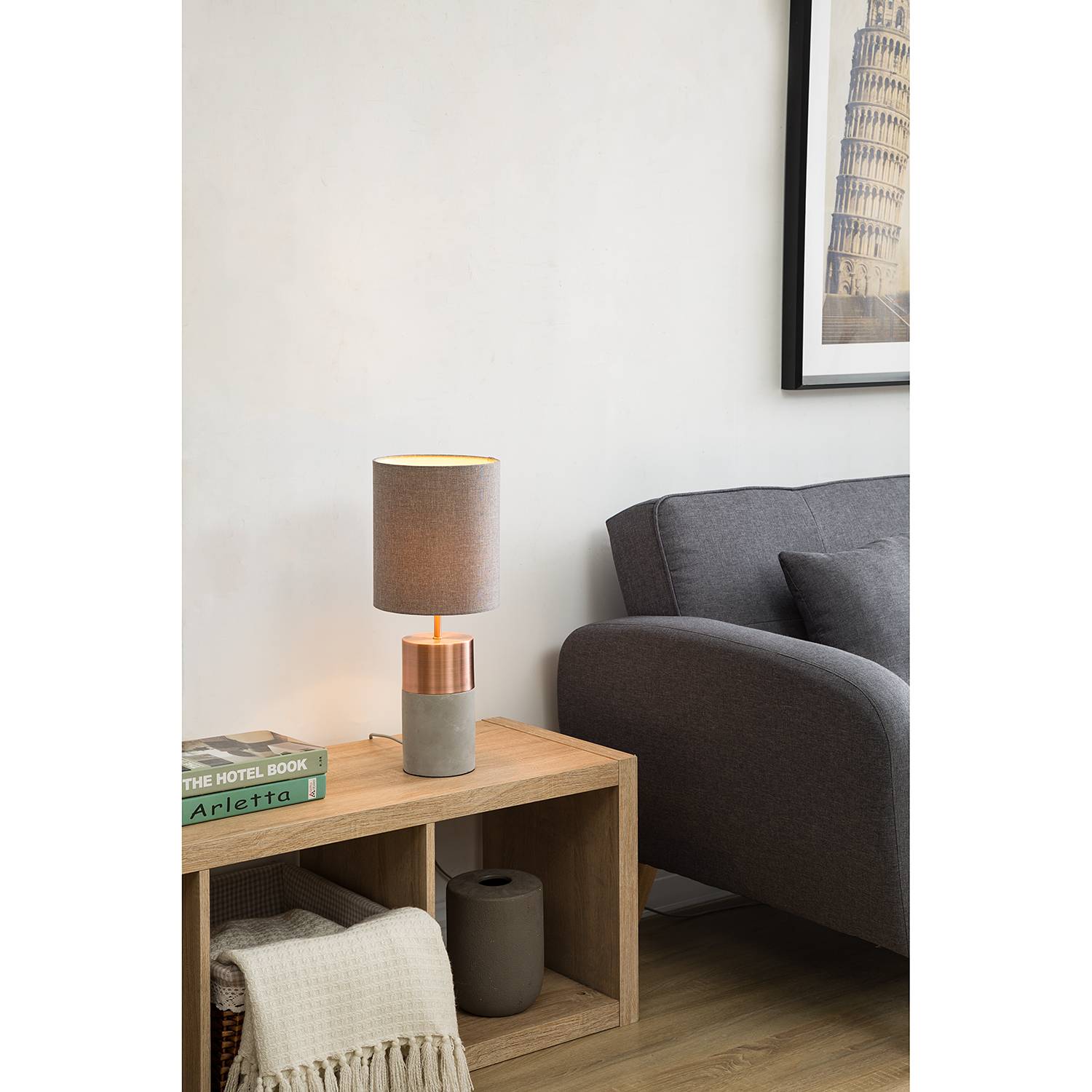 home24 Tischleuchte Mello