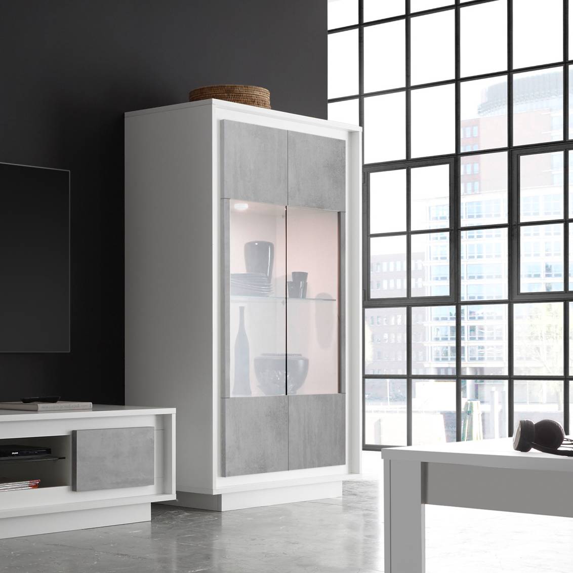 Vitrinekast Forenza Lc Mobili lc mobili kopen in de aanbieding