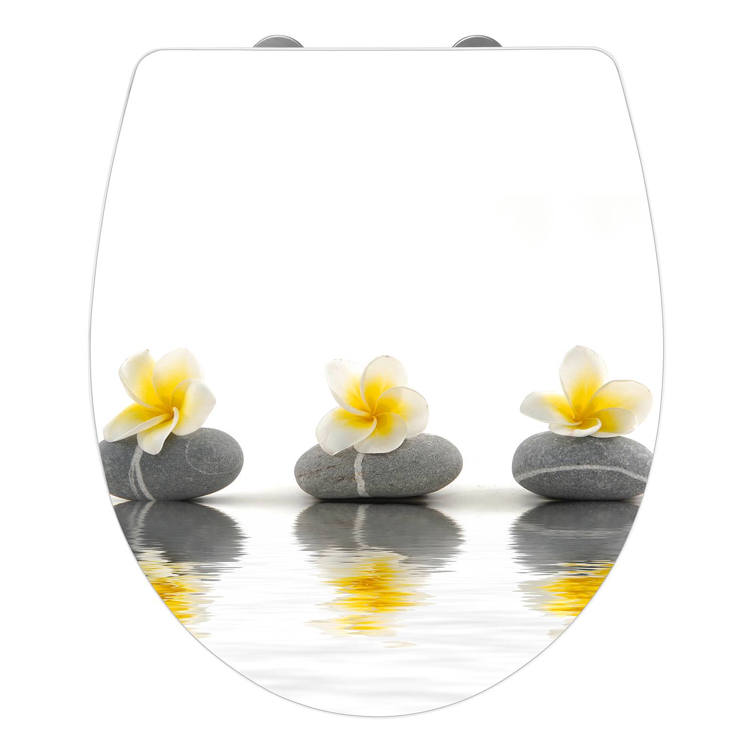 home24 WC-Sitz Stones with Flower home24 WC-Sitz Stones with Flower