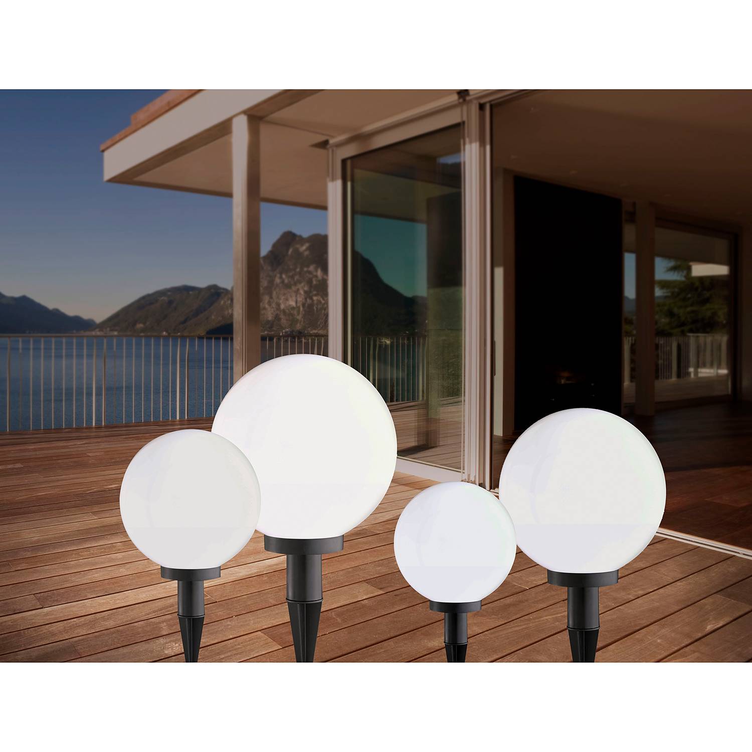 Padverlichting Kira Globe Leuchten Direkt leuchten direkt kopen in de aanbieding