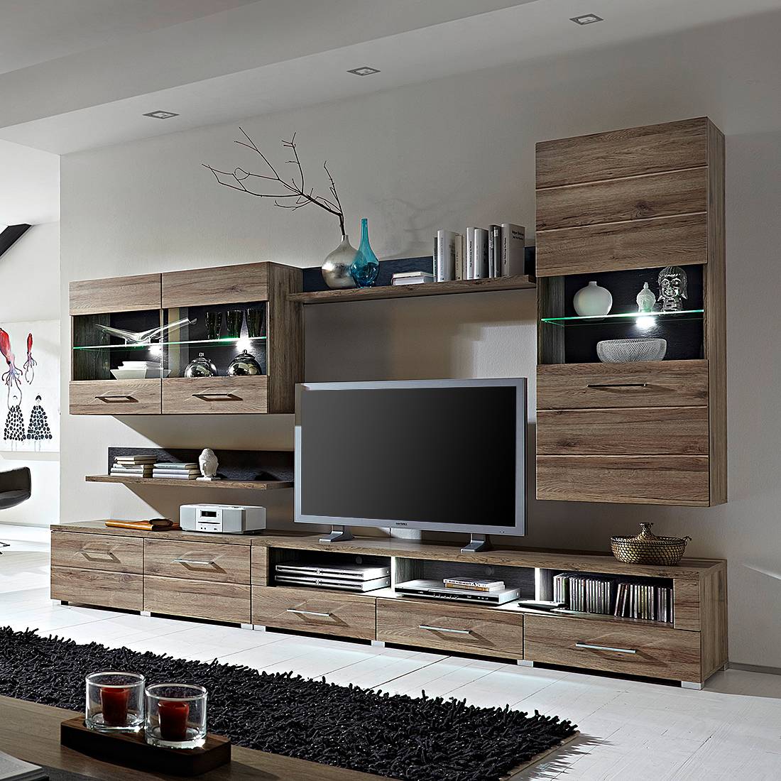 Wandmeubelset Adorno 6 Delige Set Fredriks fredriks kopen in de aanbieding