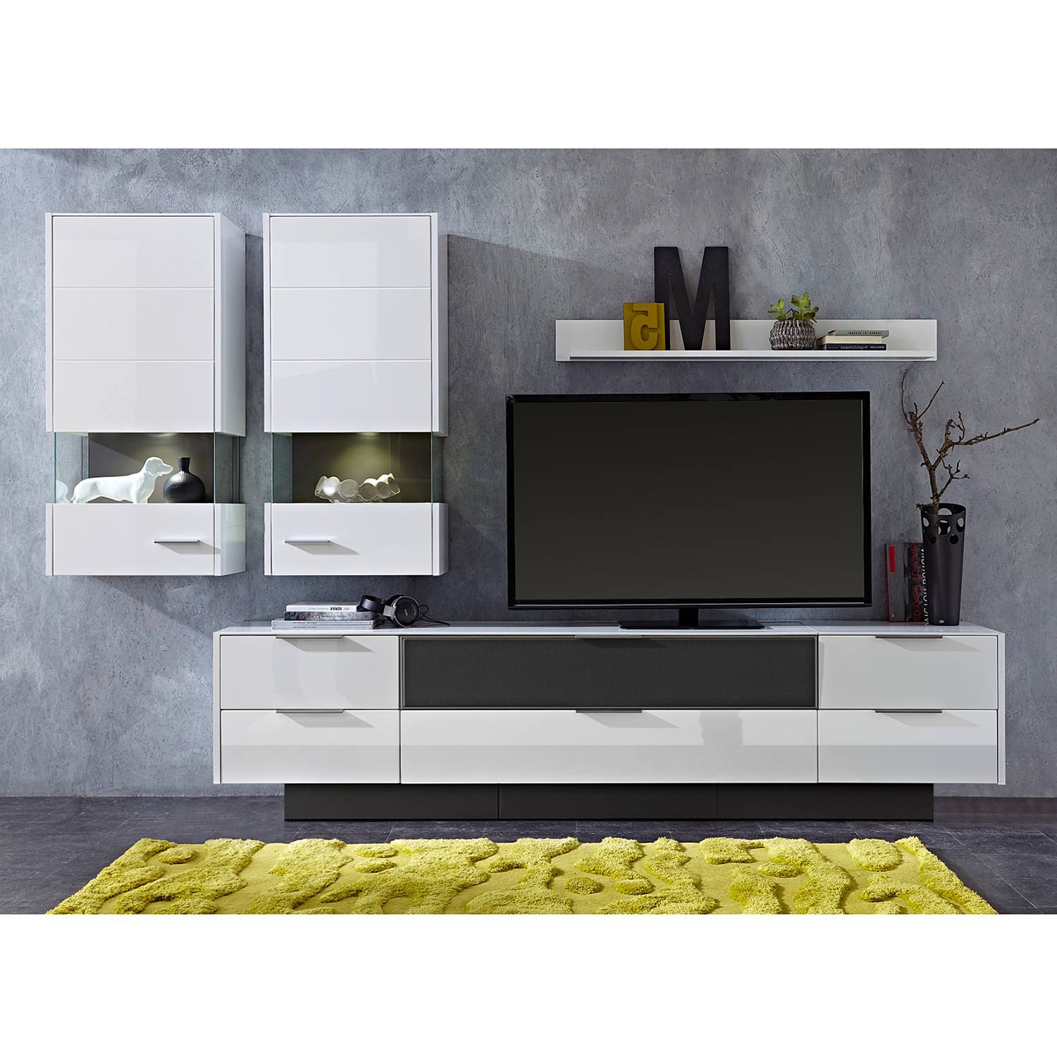 Woonwand Katakana Iii 4 Delige Set Roomscape roomscape kopen in de aanbieding