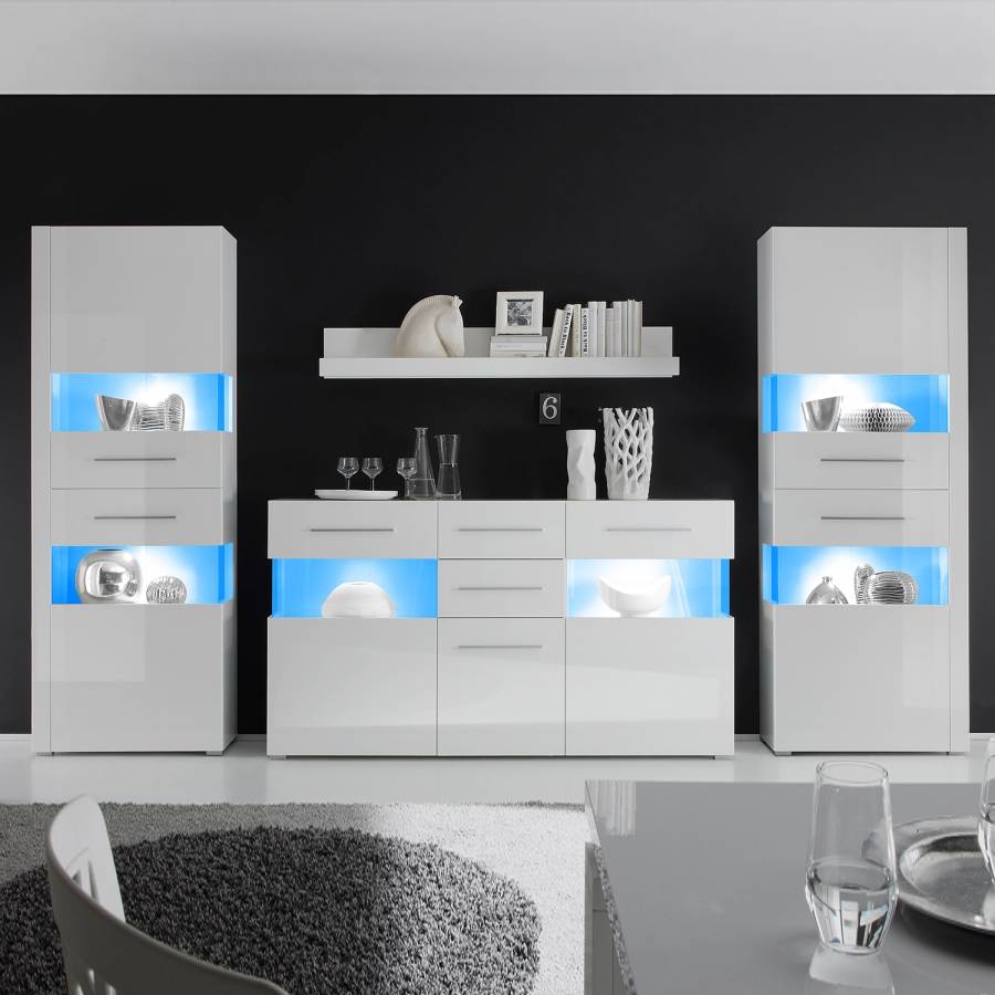 Woonwand Liminka Iv 4 Delige Set Loftscape loftscape kopen in de aanbieding